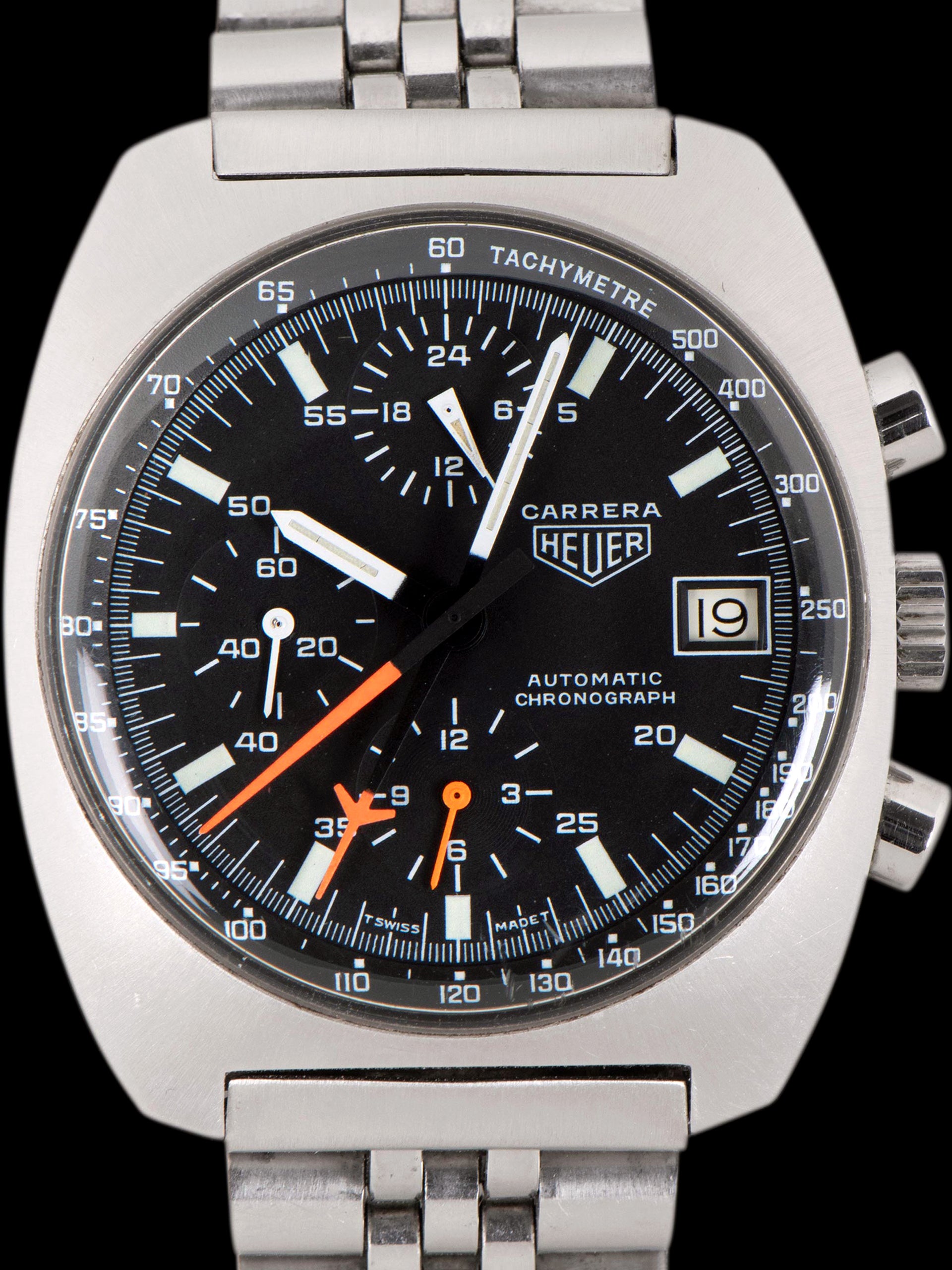 1980s Heuer Carrera (Ref. 510.523) Lemania Cal. 5100