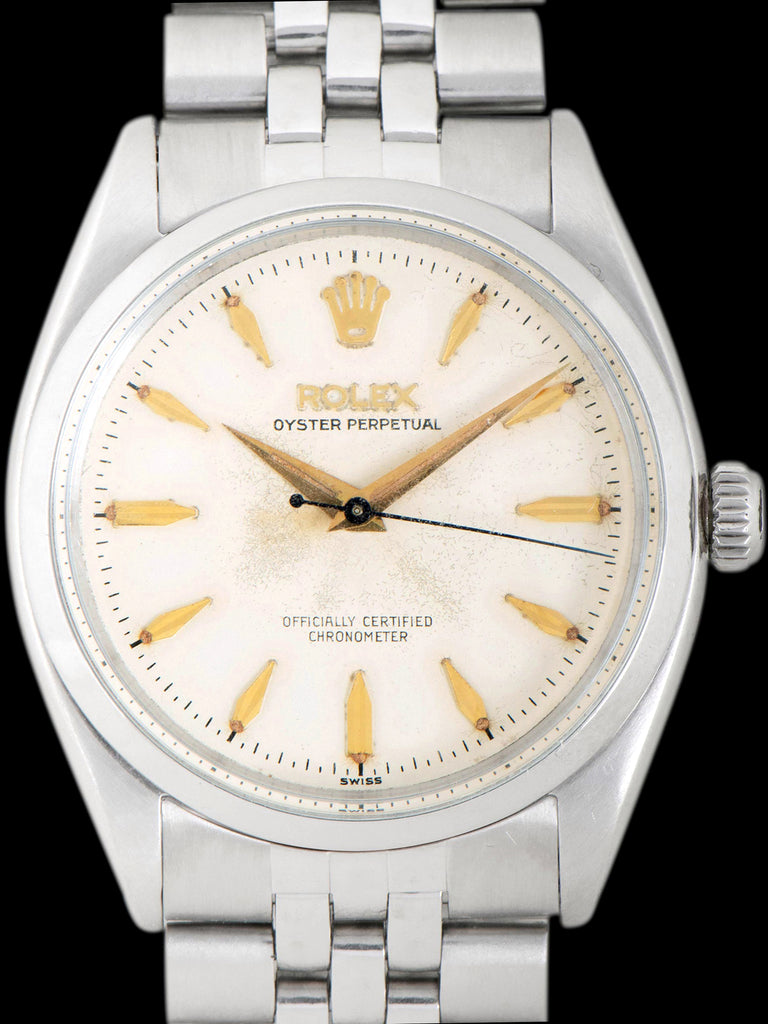1955 Rolex Oyster-Perpetual (Ref. 6564) White "OCC" Dial