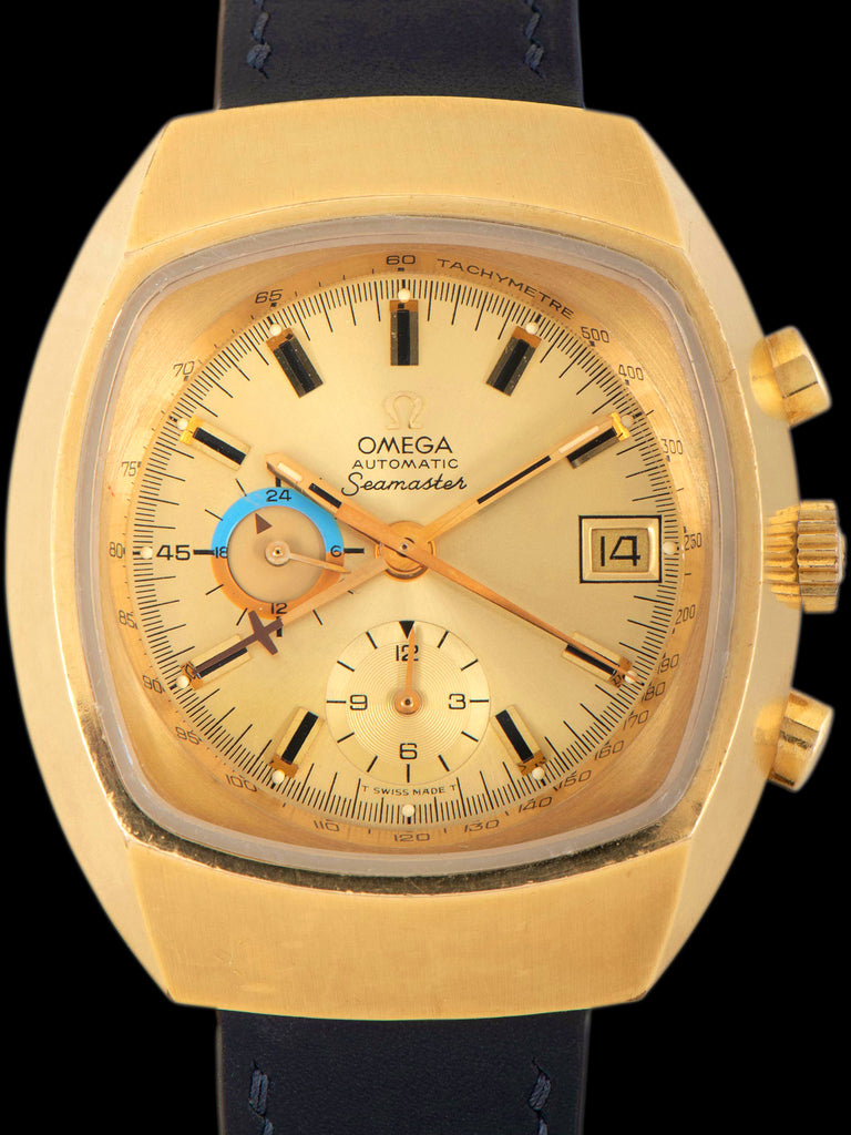 1972 Omega Seamaster Chronograph Gold Plated (Ref. 176005) "False Jedi"
