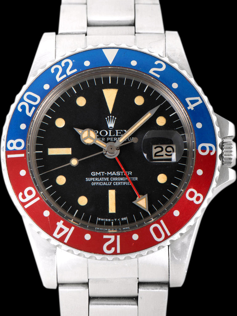 *Unpolished* 1977 Rolex GMT-Master (Ref. 1675) Mk. III "Radial" Dial