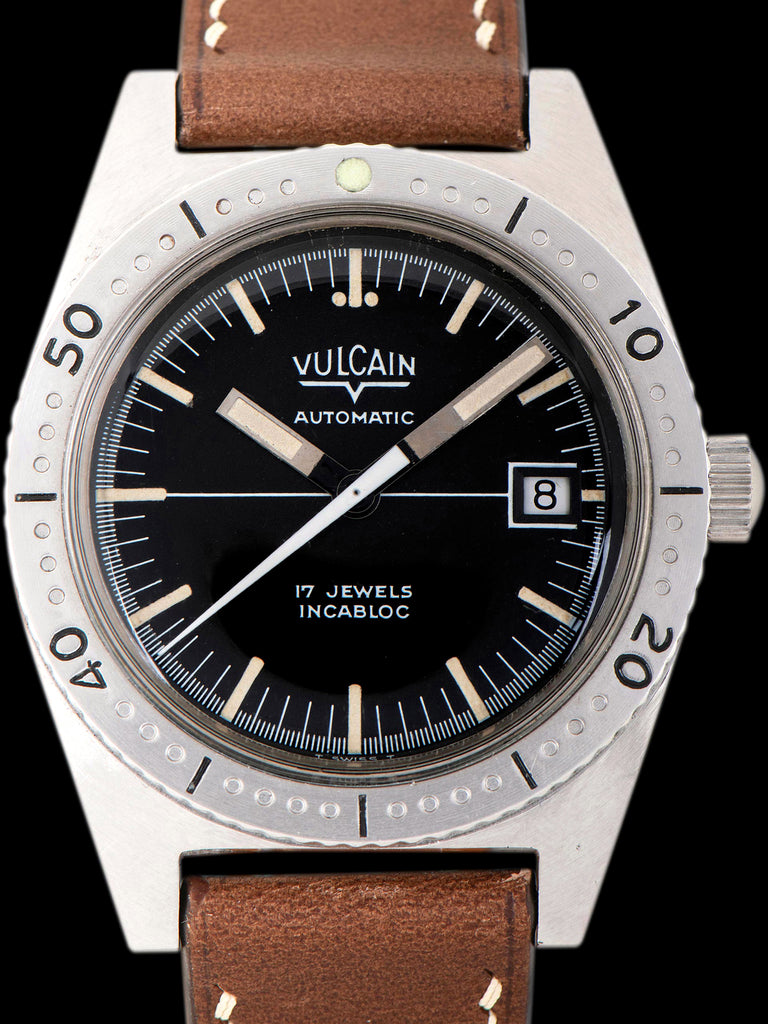 1970s Vulcain Automatic Dive Watch