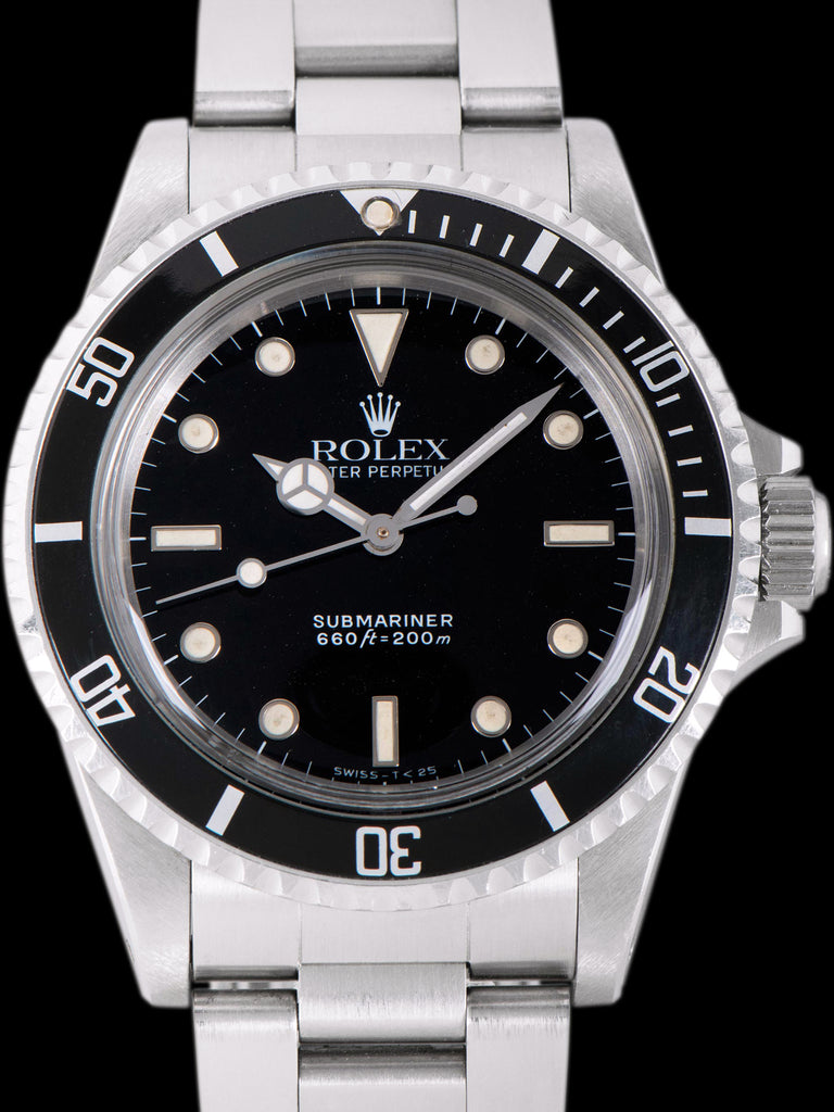 *Unpolished* 1987 Rolex Submariner (Ref. 5513)