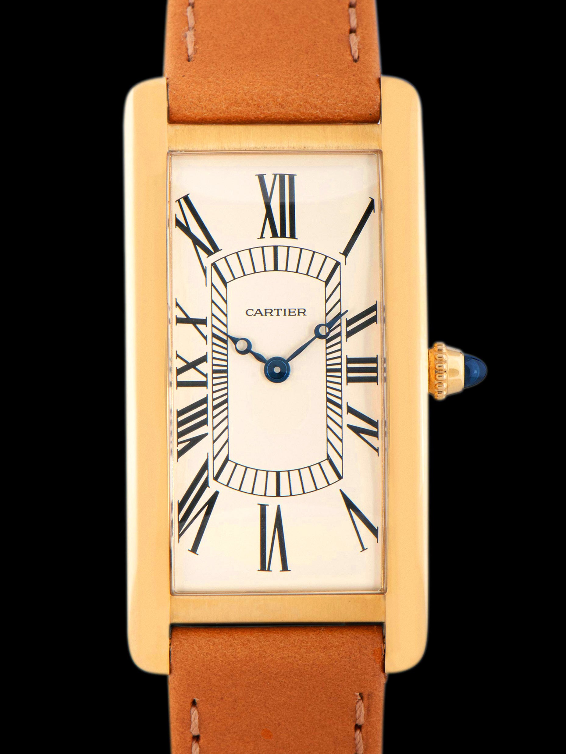 *Mint* 2021 Cartier Tank Cintrée 18K YG (Ref. 2718 / WGTA0057) "100th Anniversary" W/ Full Set