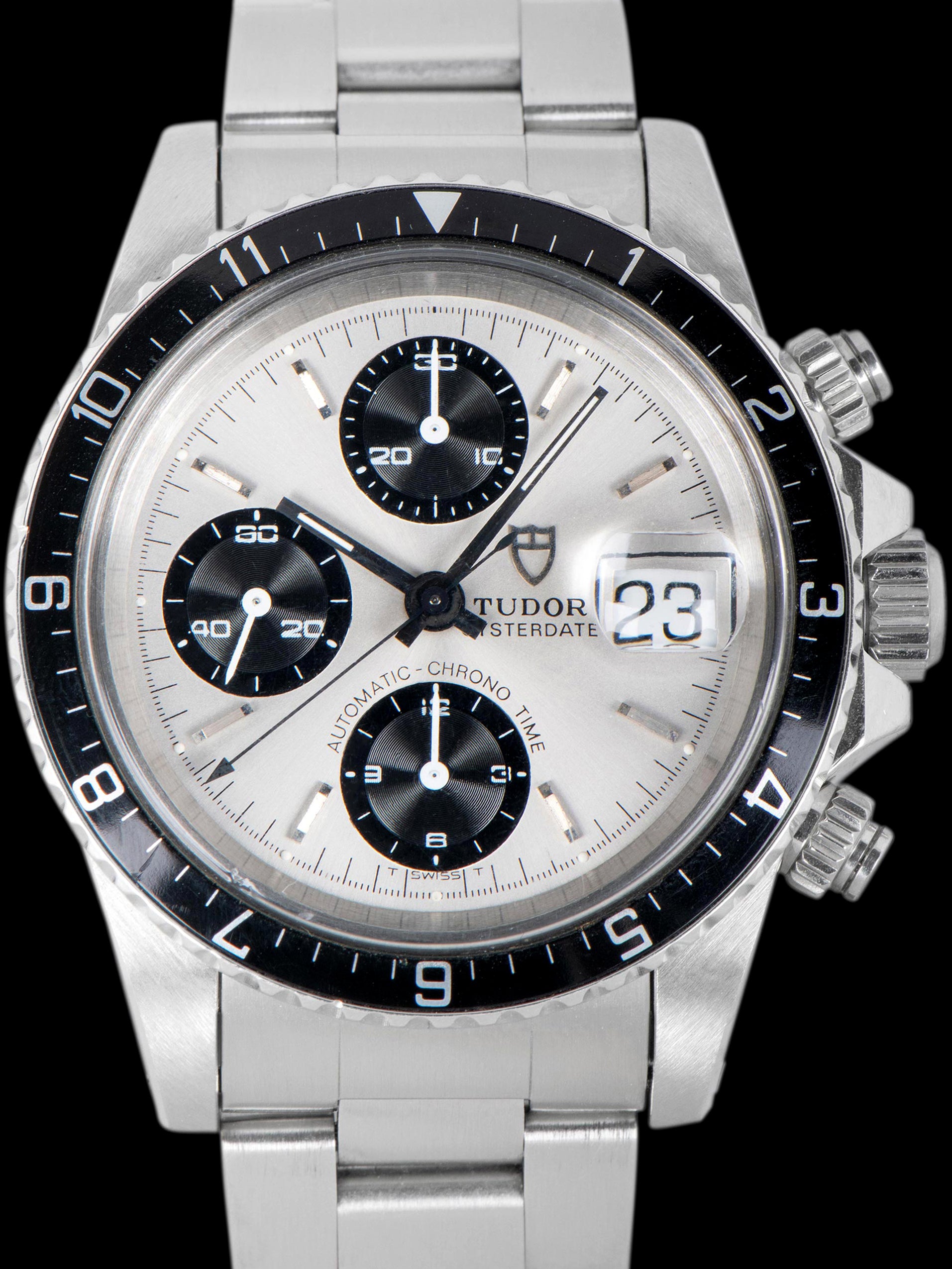 1995 Tudor Big Block Chronograph (Ref. 79170) Silver Dial