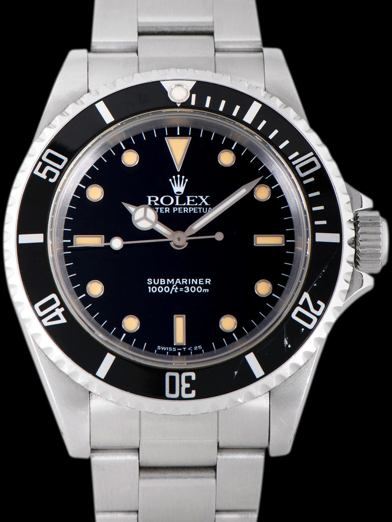 1990 Rolex Submariner (Ref. 14060) W/ Creamy Patina