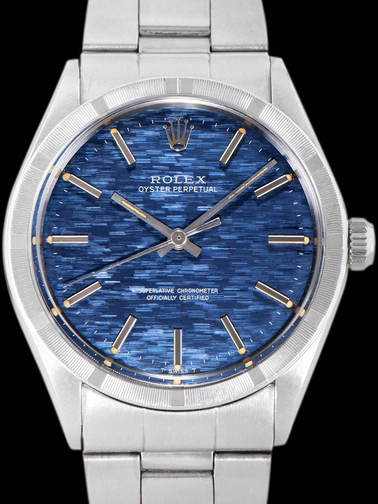 1972 Rolex Oyster-Perpetual (Ref. 1007) Blue "Mosaic" Dial