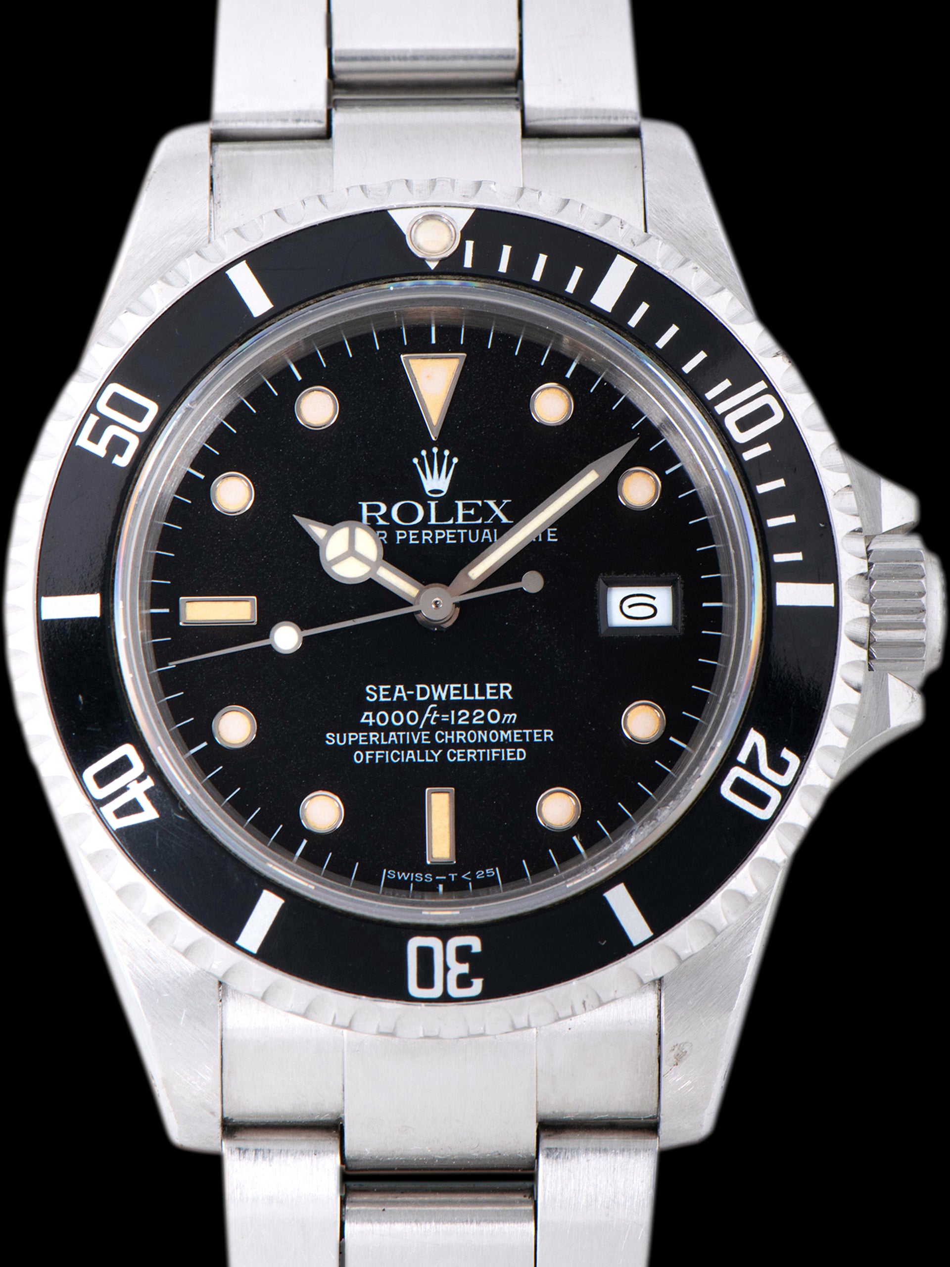 *Unpolished* 1988 Rolex Sea-Dweller (Ref. 16660) "Frozen Dial"