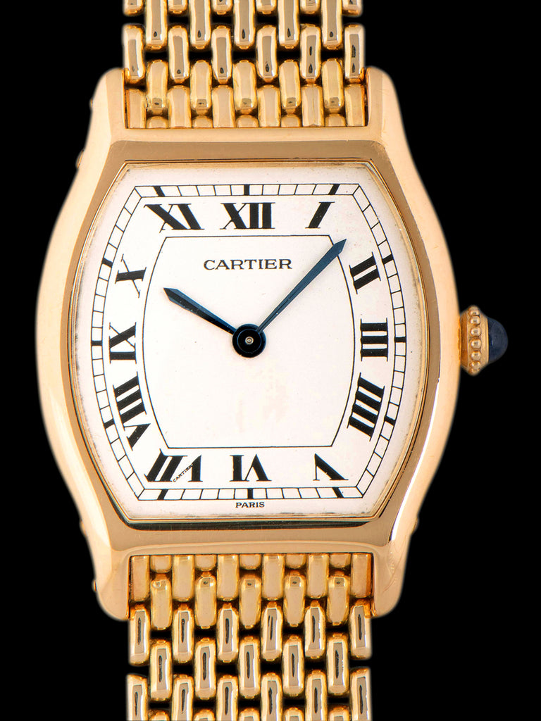 1970s Cartier Paris Tortue 18K YG (Ref. 96069) "Extra Plate"