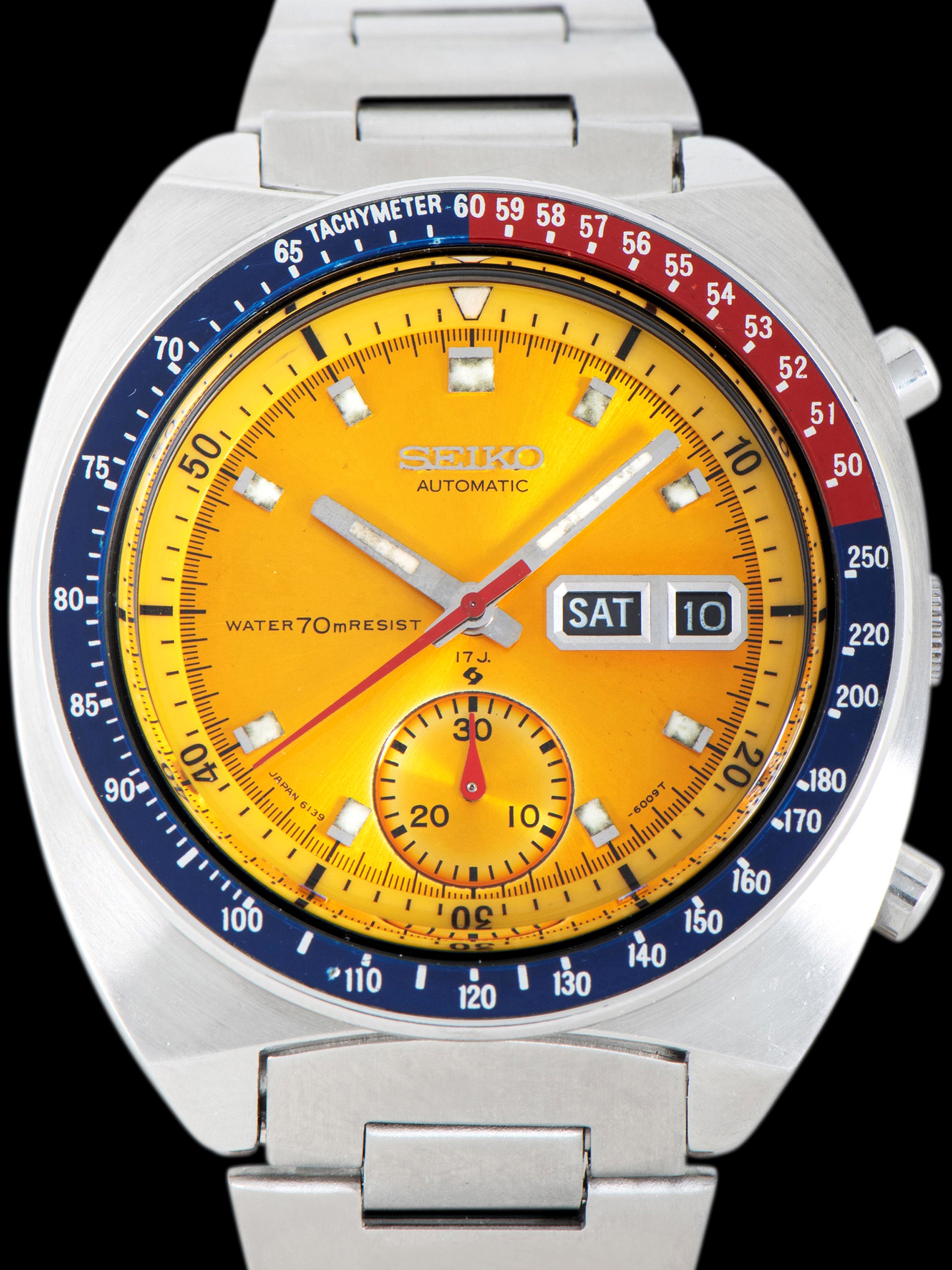1972 Seiko Automatic Chronograph (Ref. 6139-6005) "True Pogue"