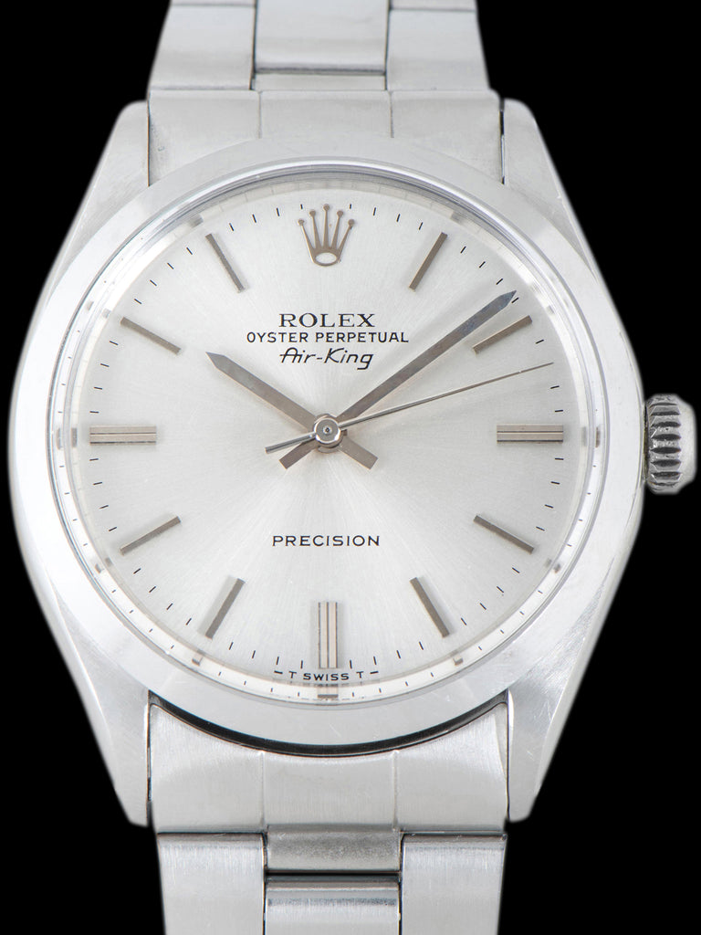 *Unpolished* 1972 Rolex Air-King (Ref. 5500) Silver Dial