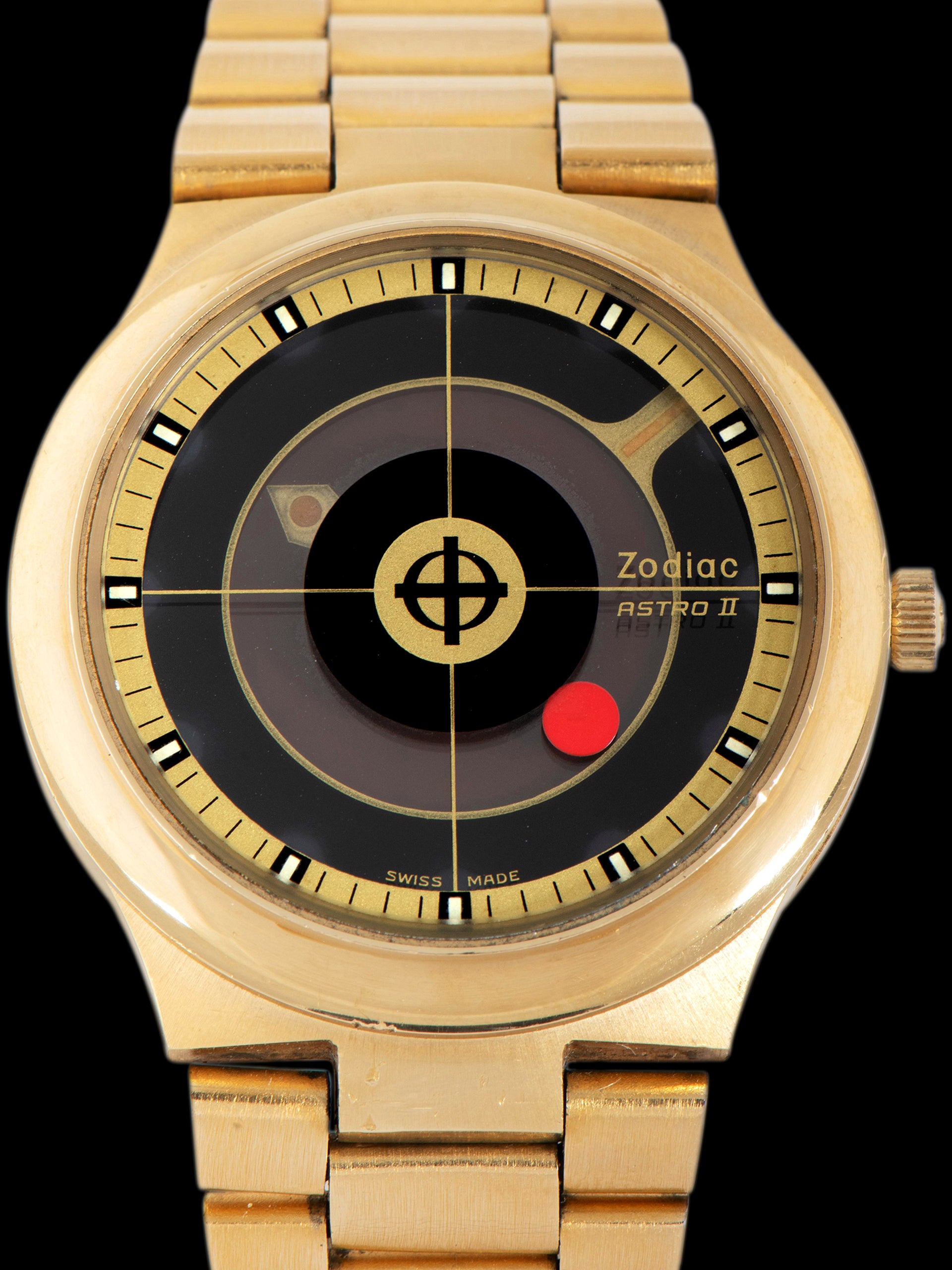 1970s Zodiac Astro II Gold-Plated (Ref. 1083 889) W/ Box