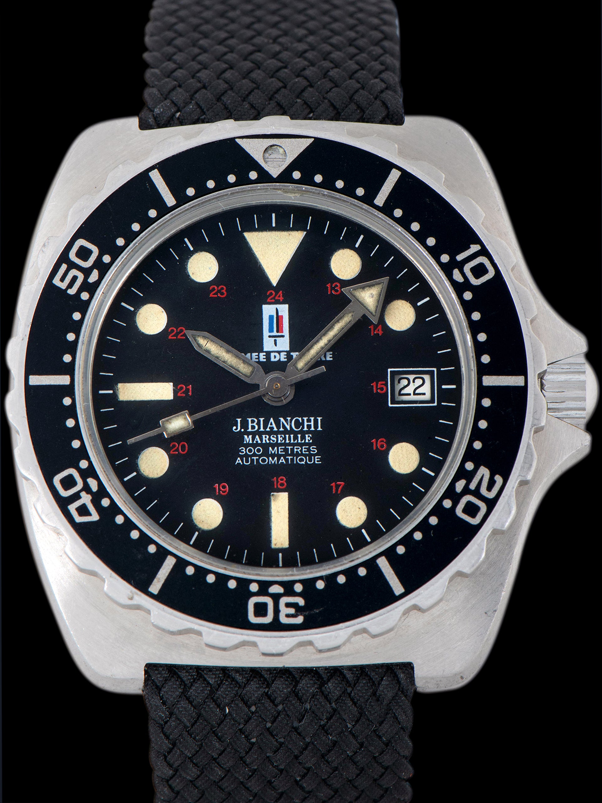 1994 J. Bianchi “Armée de Terre” French Military Recon Dive Watch