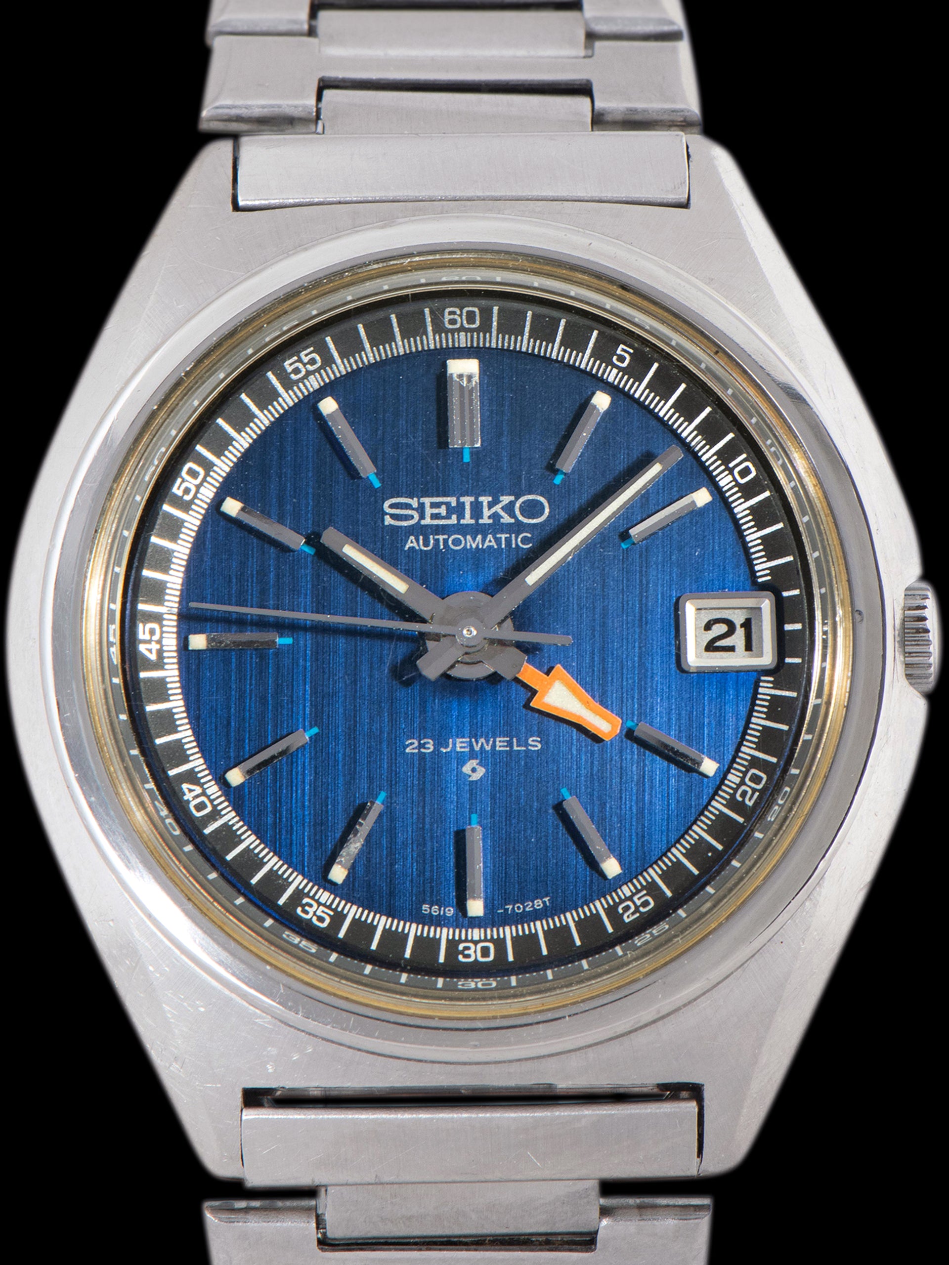 1973 Seiko GMT (Ref. 5619-7010) Blue Dial