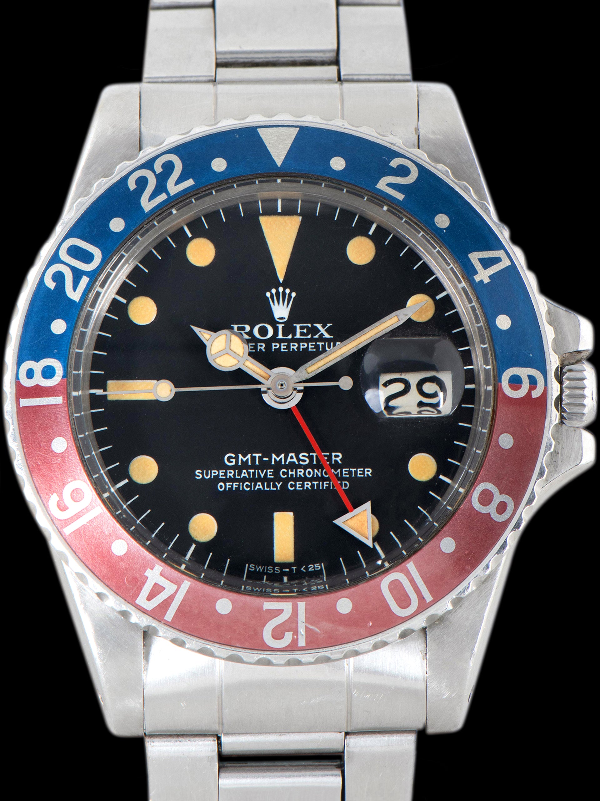 1975 Rolex GMT-Master (Ref. 1675) Mk. IV Dial