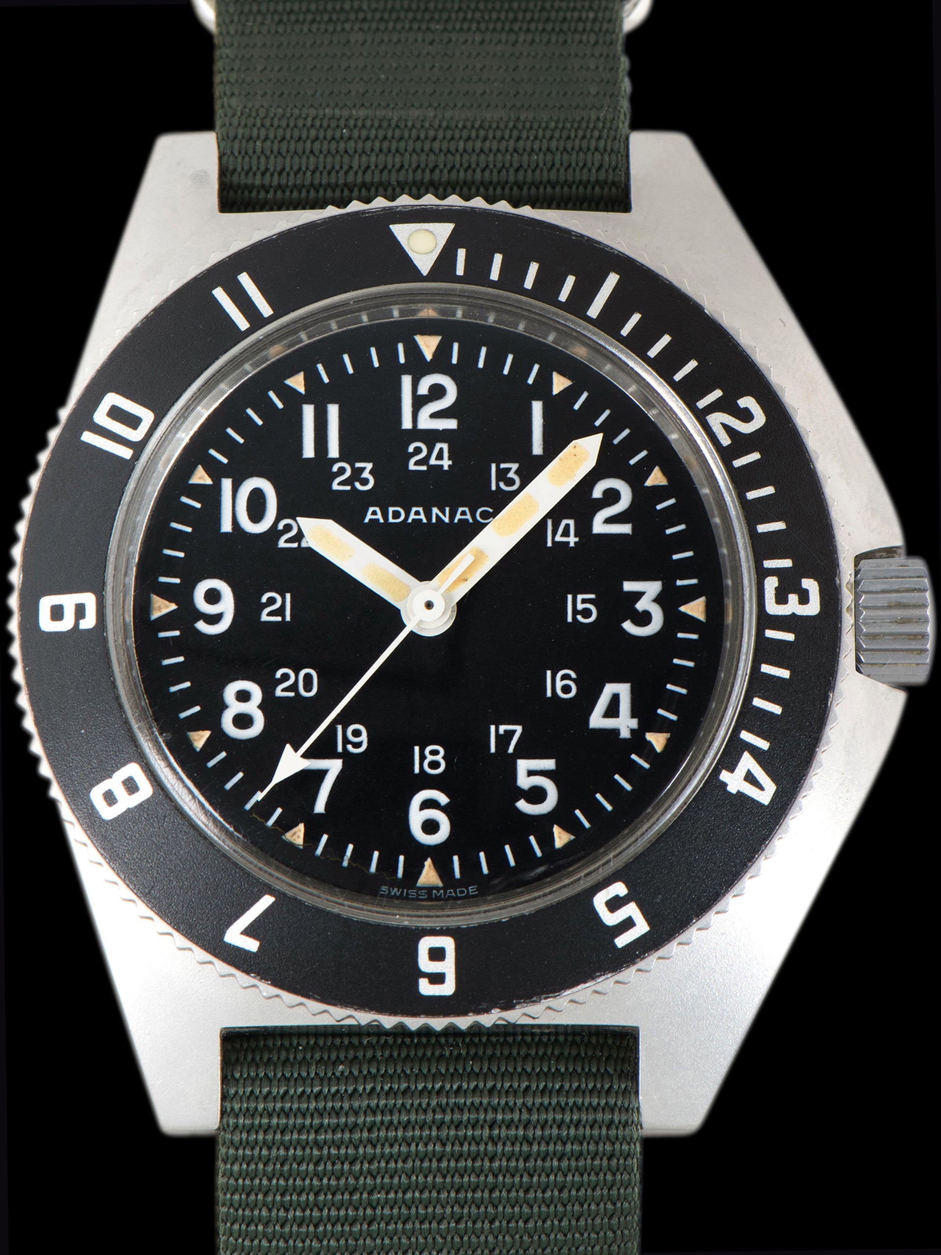 1986 Gallet Adanac Military-Issued Diver/Navigator