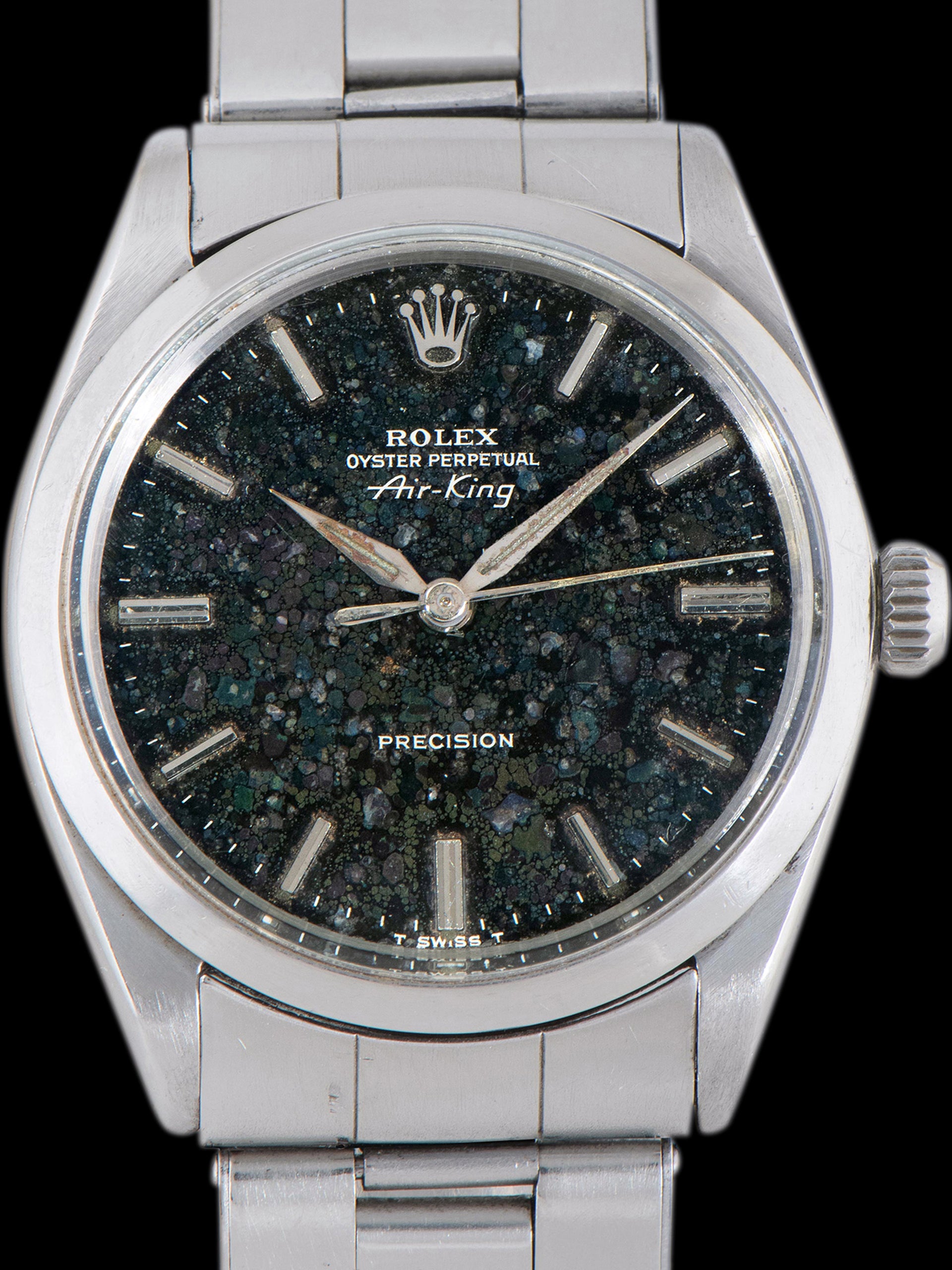 Tropical 1963 Rolex Air-King (Ref. 5500) Black "Gilt" Dial