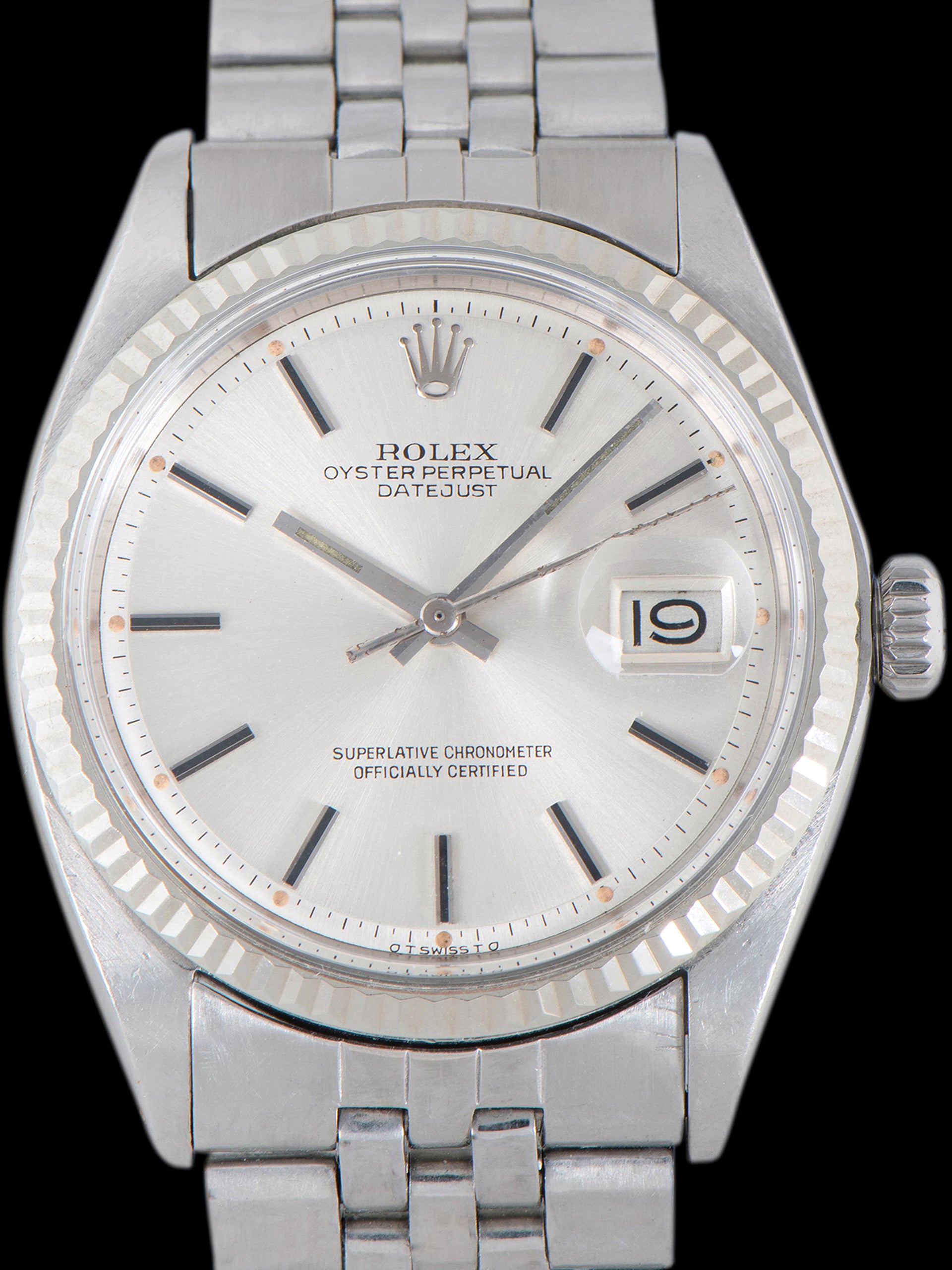 1971 Rolex Datejust (Ref. 1601) Silver "Sigma" Dial