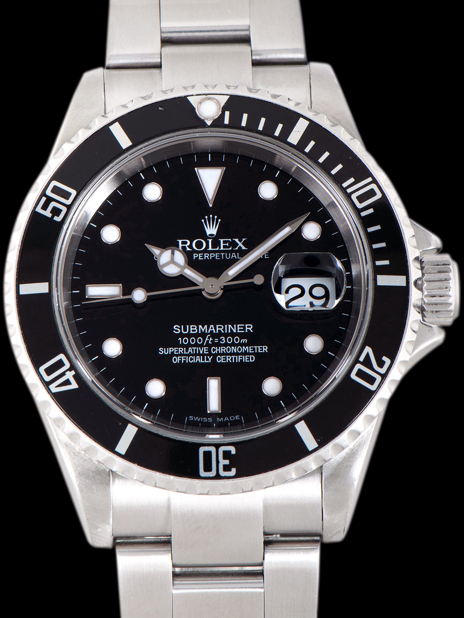 2005 Rolex Submariner (Ref. 16610T) W/ Rolex Guarantee Paper