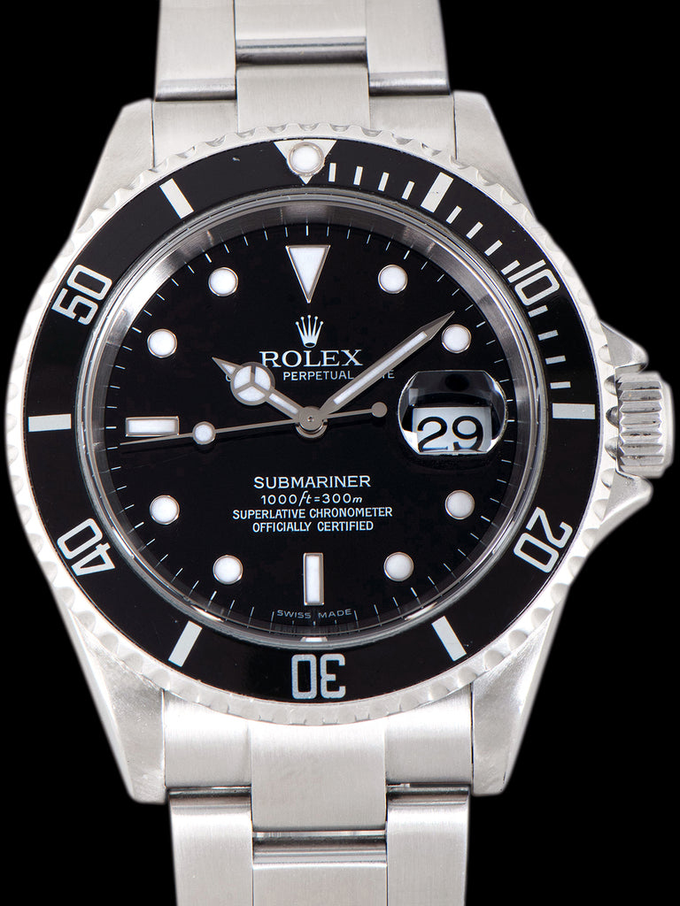2005 Rolex Submariner (Ref. 16610T) W/ Rolex Guarantee Paper