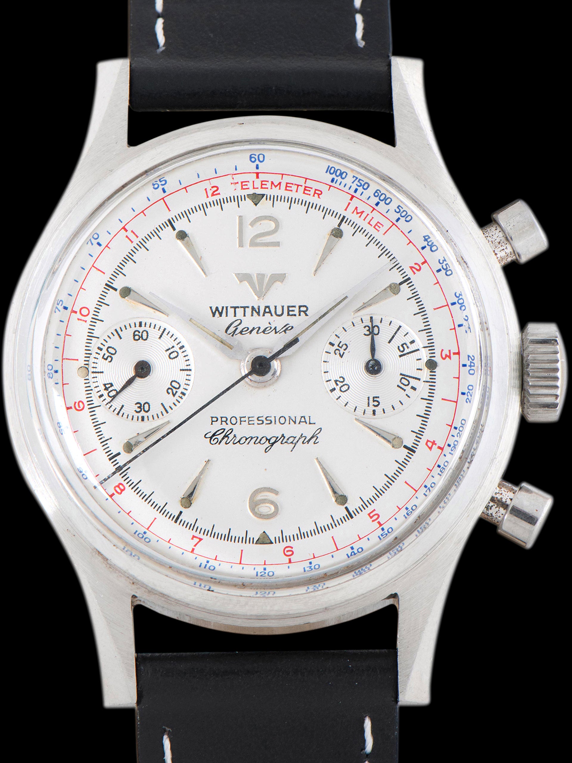*Unpolished* 1960s Wittnauer Chronograph (Ref. 3256)
