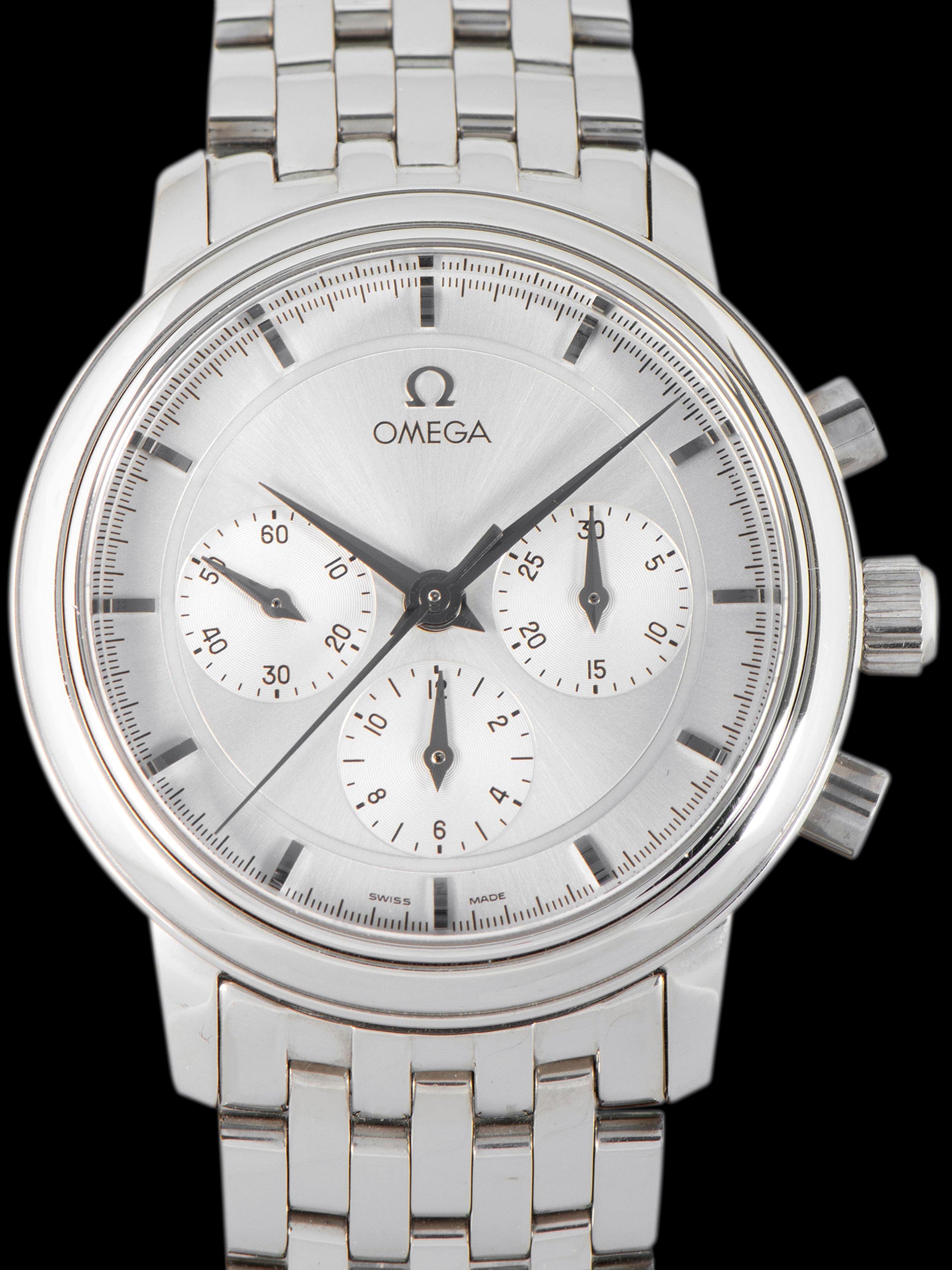 *NOS* 1984 Omega De Ville Prestige Chronograph 'Cal. 861' (Ref. 4540.31) Silver Dial W/ Box & Hang Tag