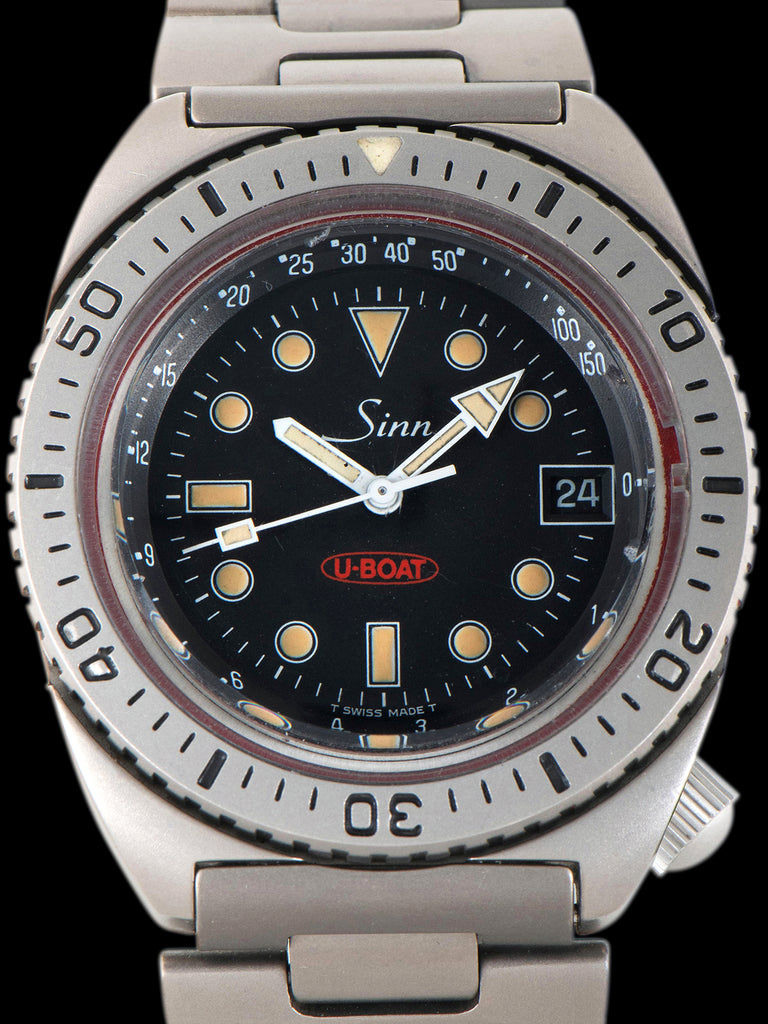 1980s Sinn U-Boat Titanium (Ref. 8820T) W/ Box