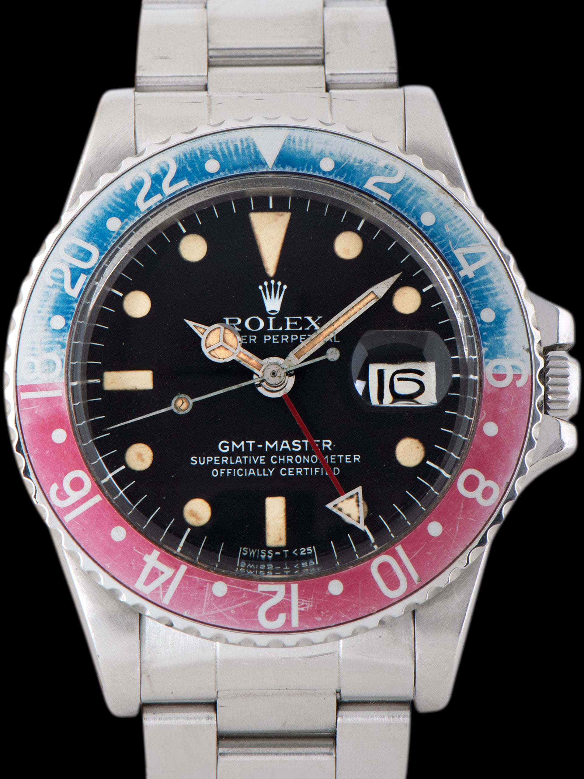 1977 Rolex GMT-Master (Ref. 1675) "Pepsi" Mk V Dial