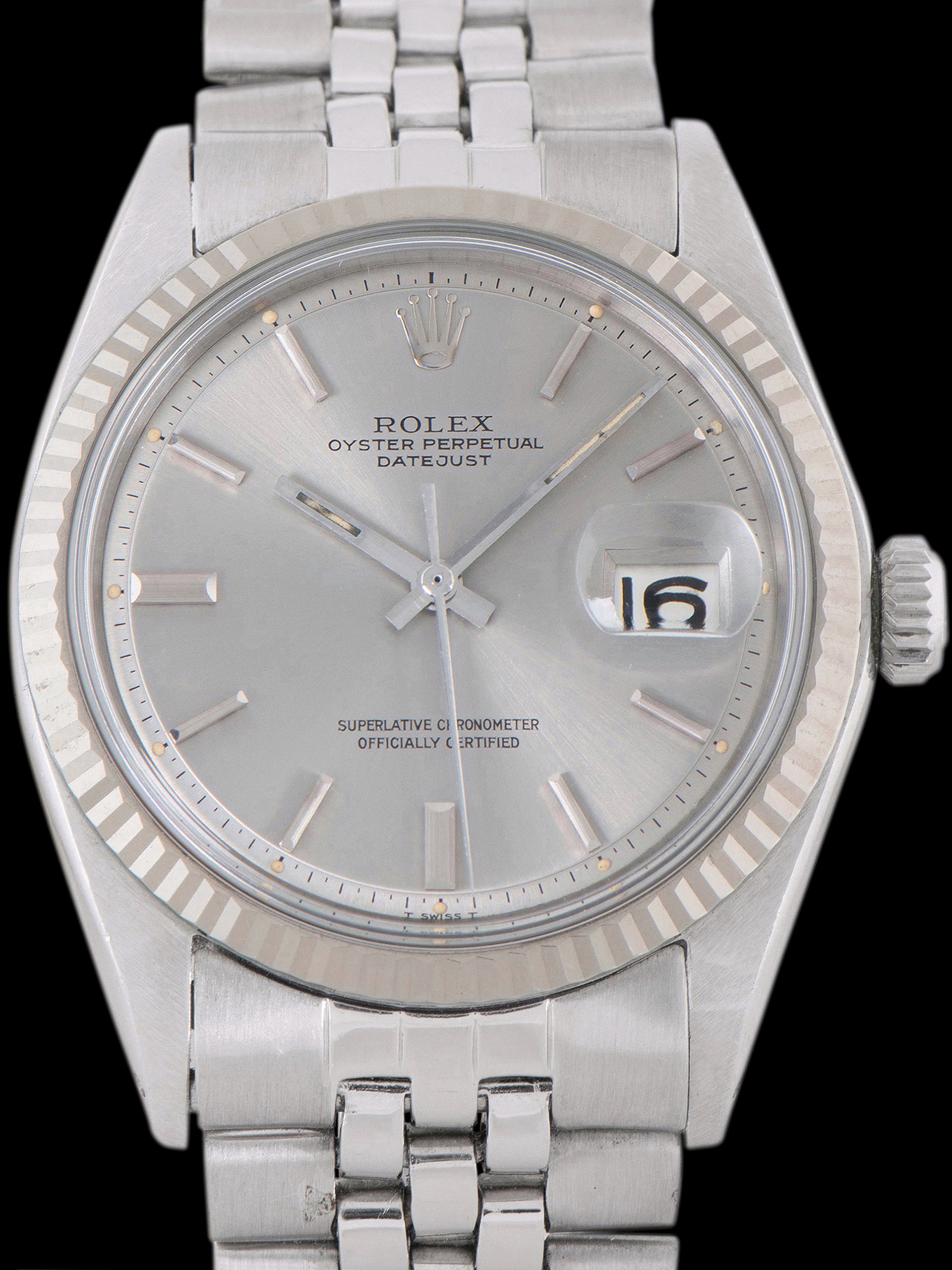 1970 Rolex Datejust (Ref. 1601) Light Grey Dial
