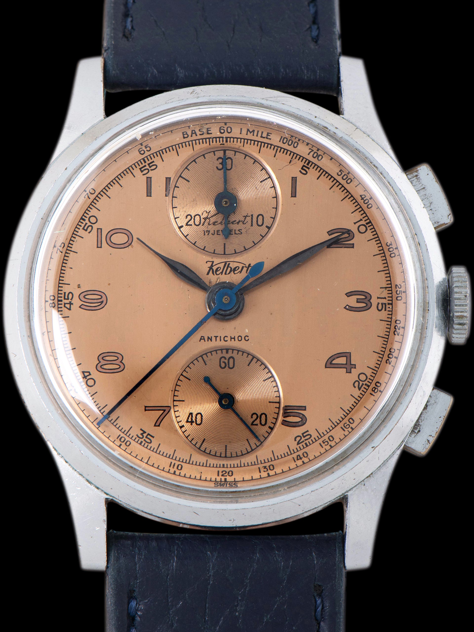 1940s Kelbert Chronograph (Ref. 1313) 'Venus Cal. 170'