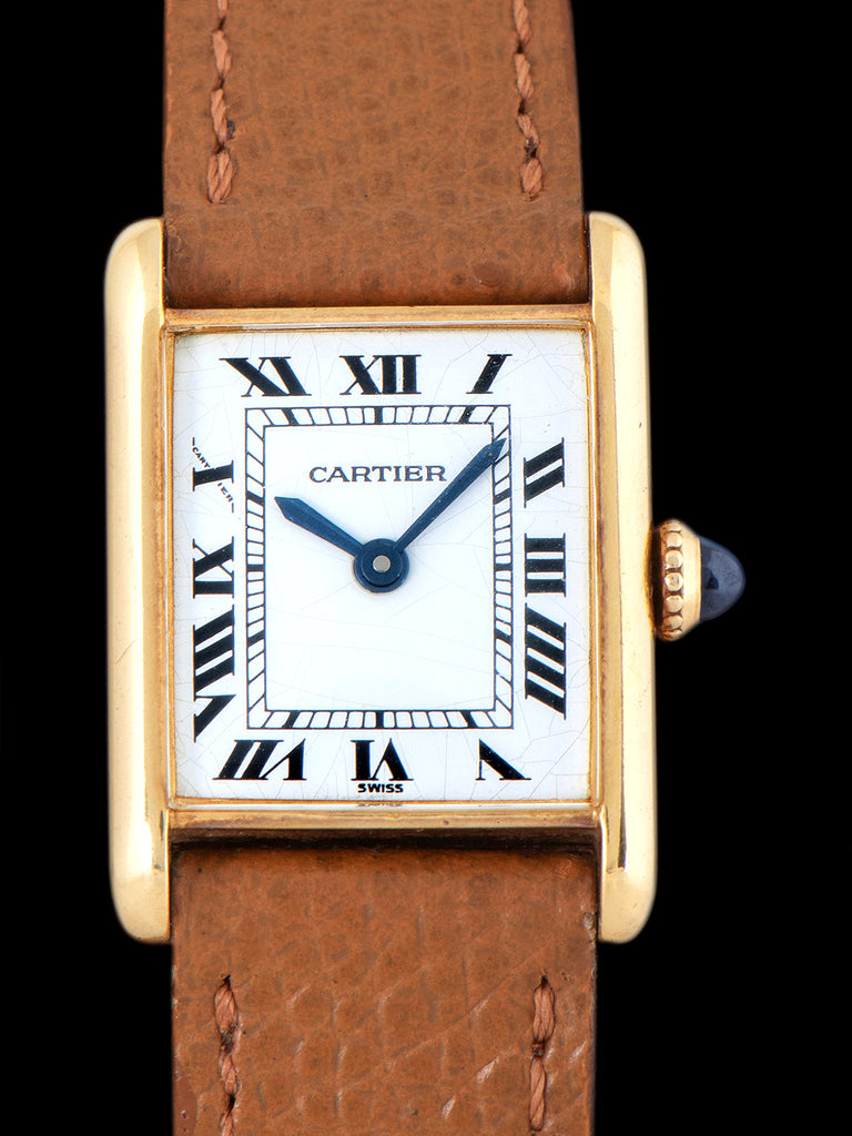 1970s Cartier Tank Louis Mini 18K YG (Ref. 67117) W/ Box
