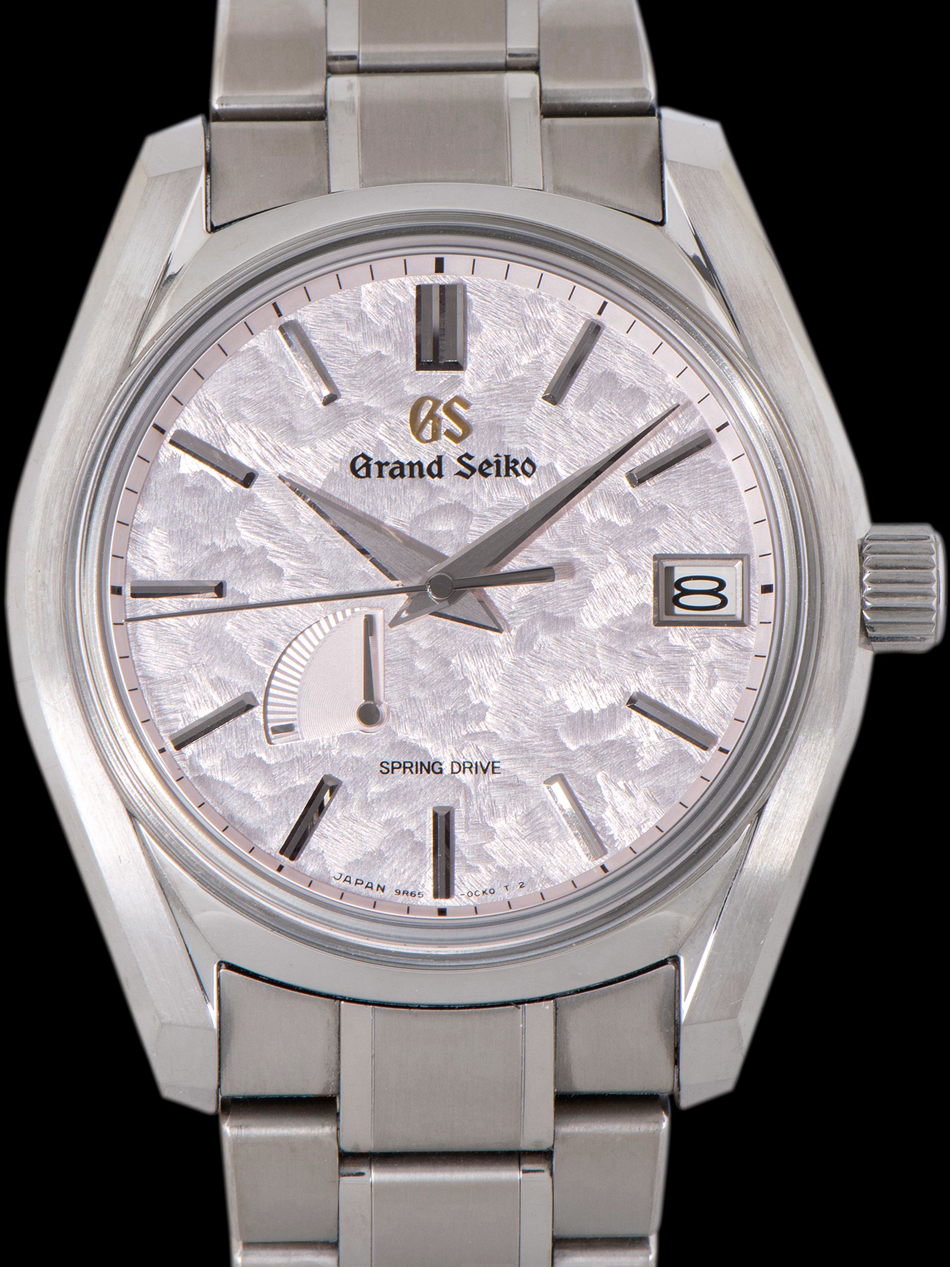 2020s Grand Seiko Heritage Spring Drive Titanium (Ref. SBGA413G / 9R65-0DG0) Cherry Blossom Dial W/ Full Set