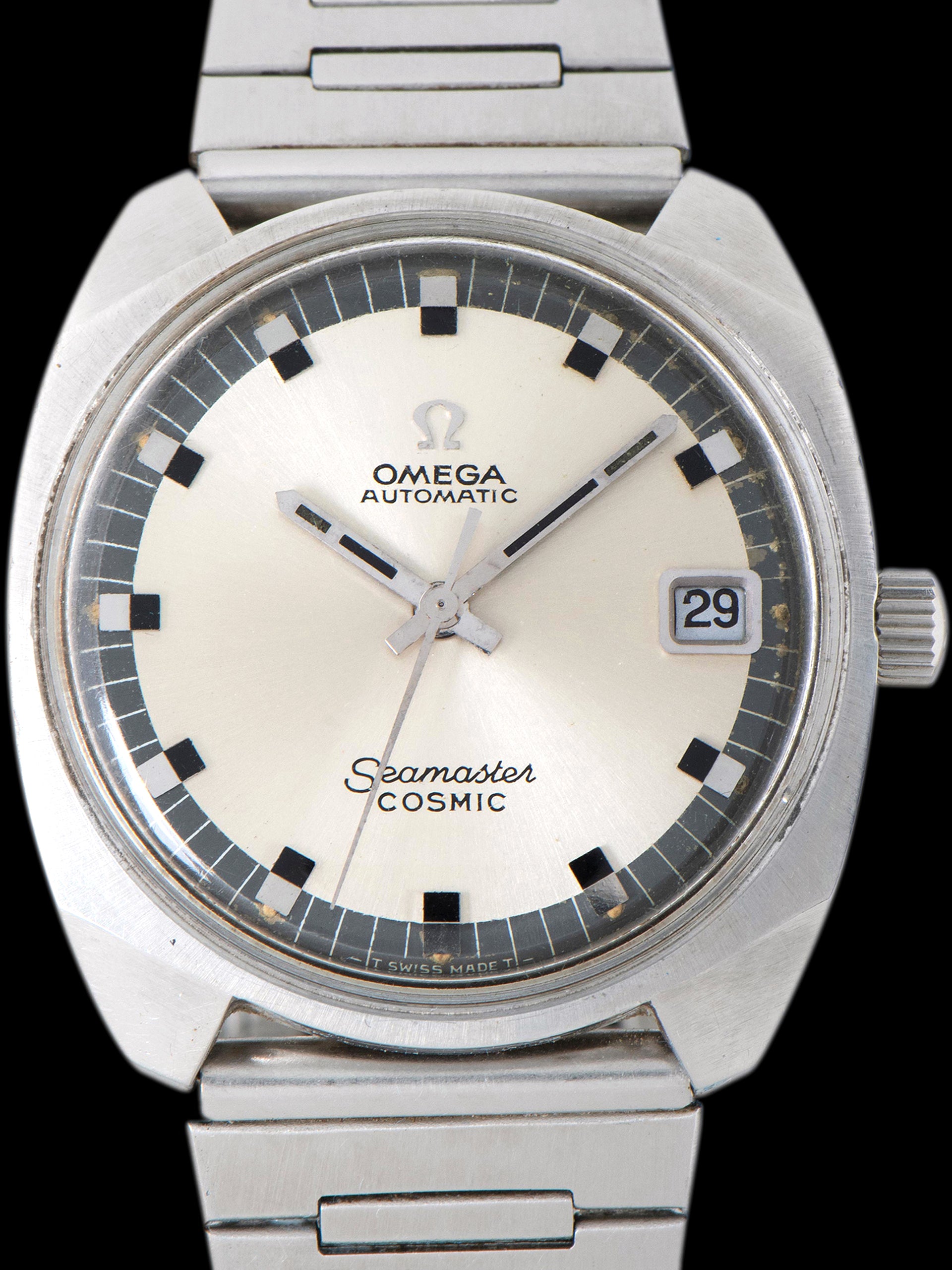 1970s Omega Seamaster Cosmic (Ref. 166.022) Roulette Dial