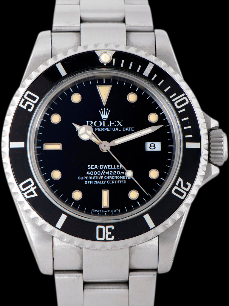 1991 Rolex Sea-Dweller (Ref. 16600) 'Creamy Patina' W/ Box & Papers