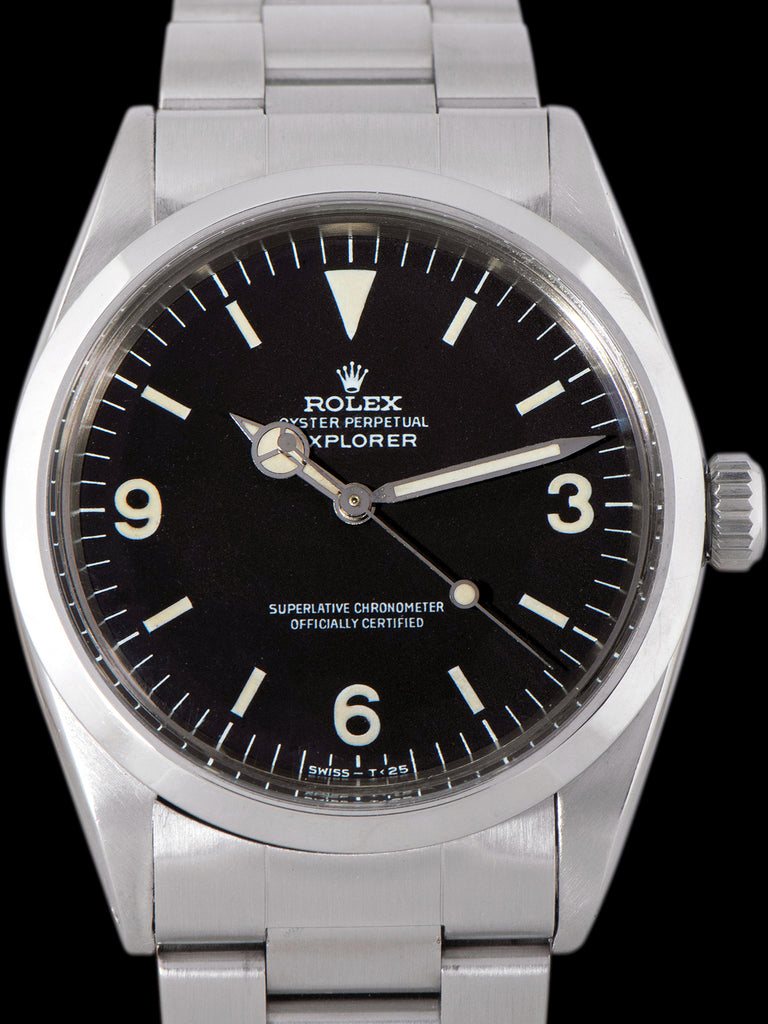 1967 Rolex Explorer I (Ref. 1016) Mk. I "Frog Foot" Dial