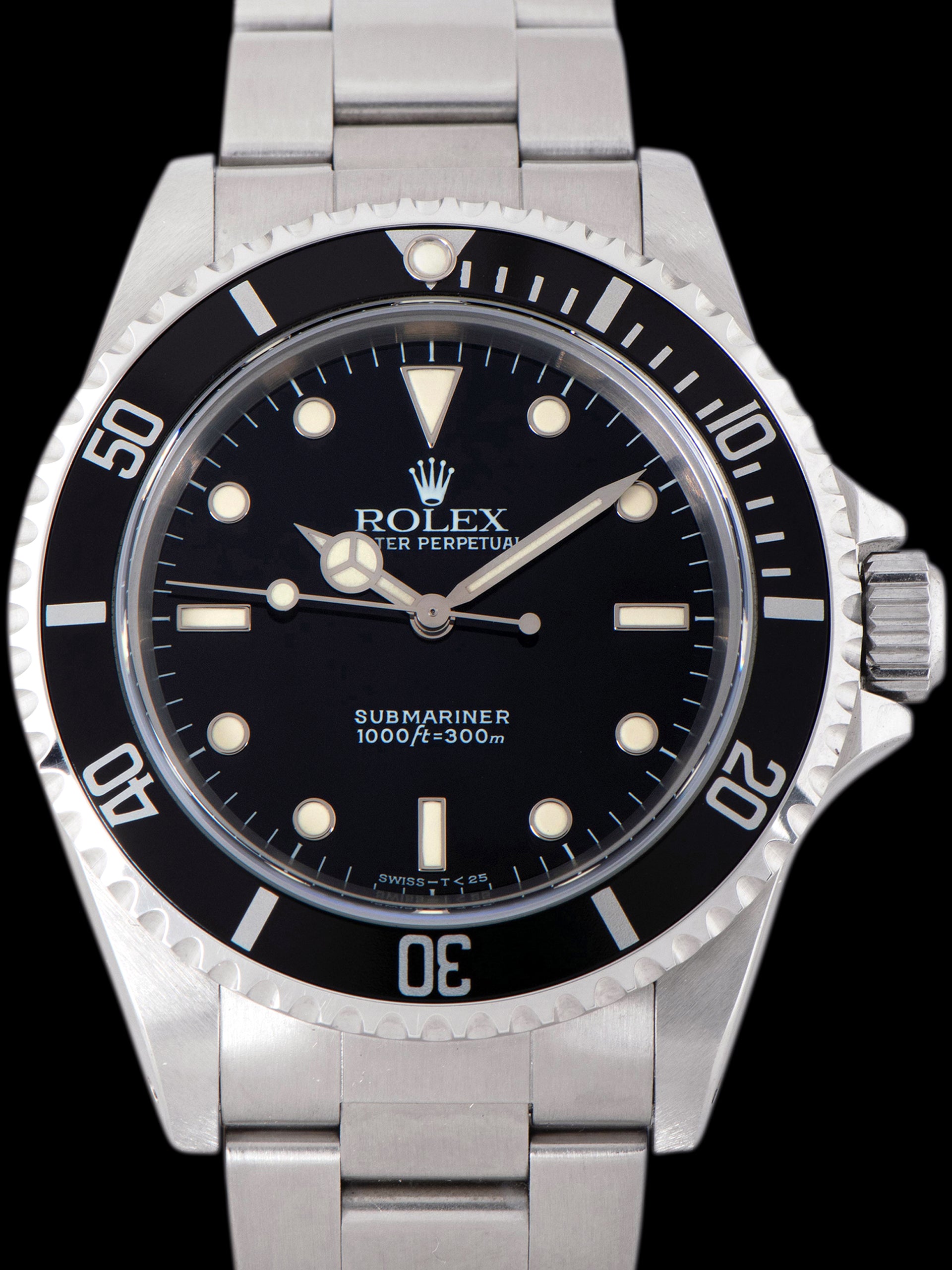 1997 Rolex Submariner (Ref. 14060) 'Creamy Patina' W/ Box & Papers