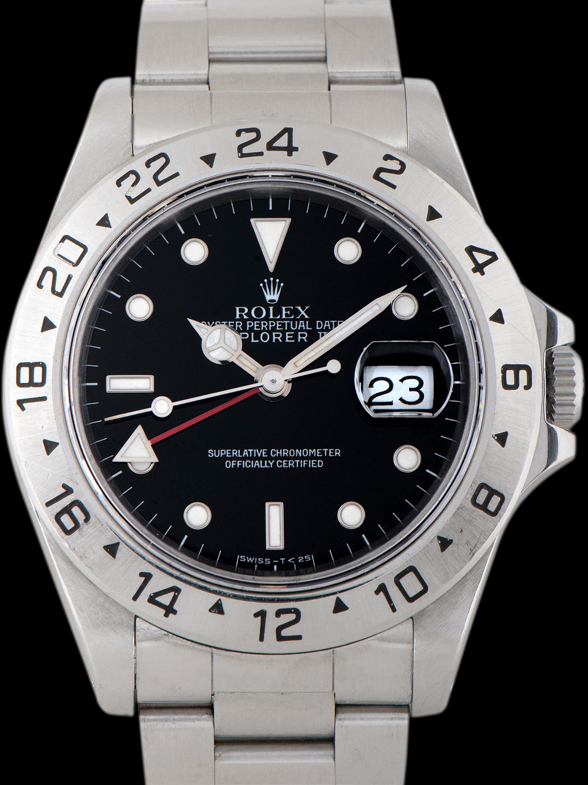 1990 Rolex Explorer II (Ref. 16570) Black Dial