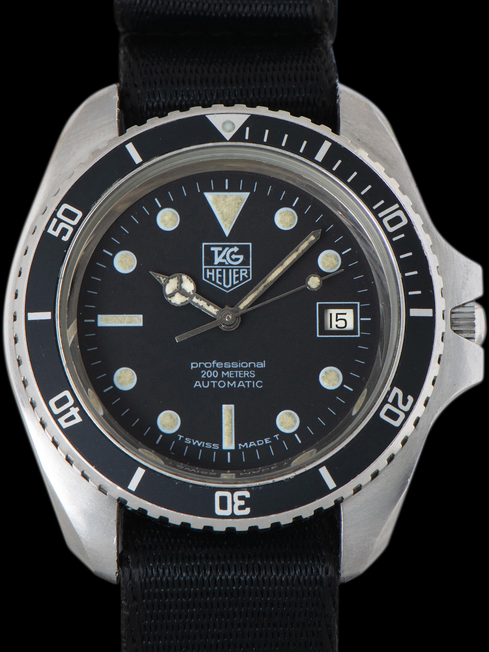 1980's TAG Heuer Professional Diver (Ref. 844/5)