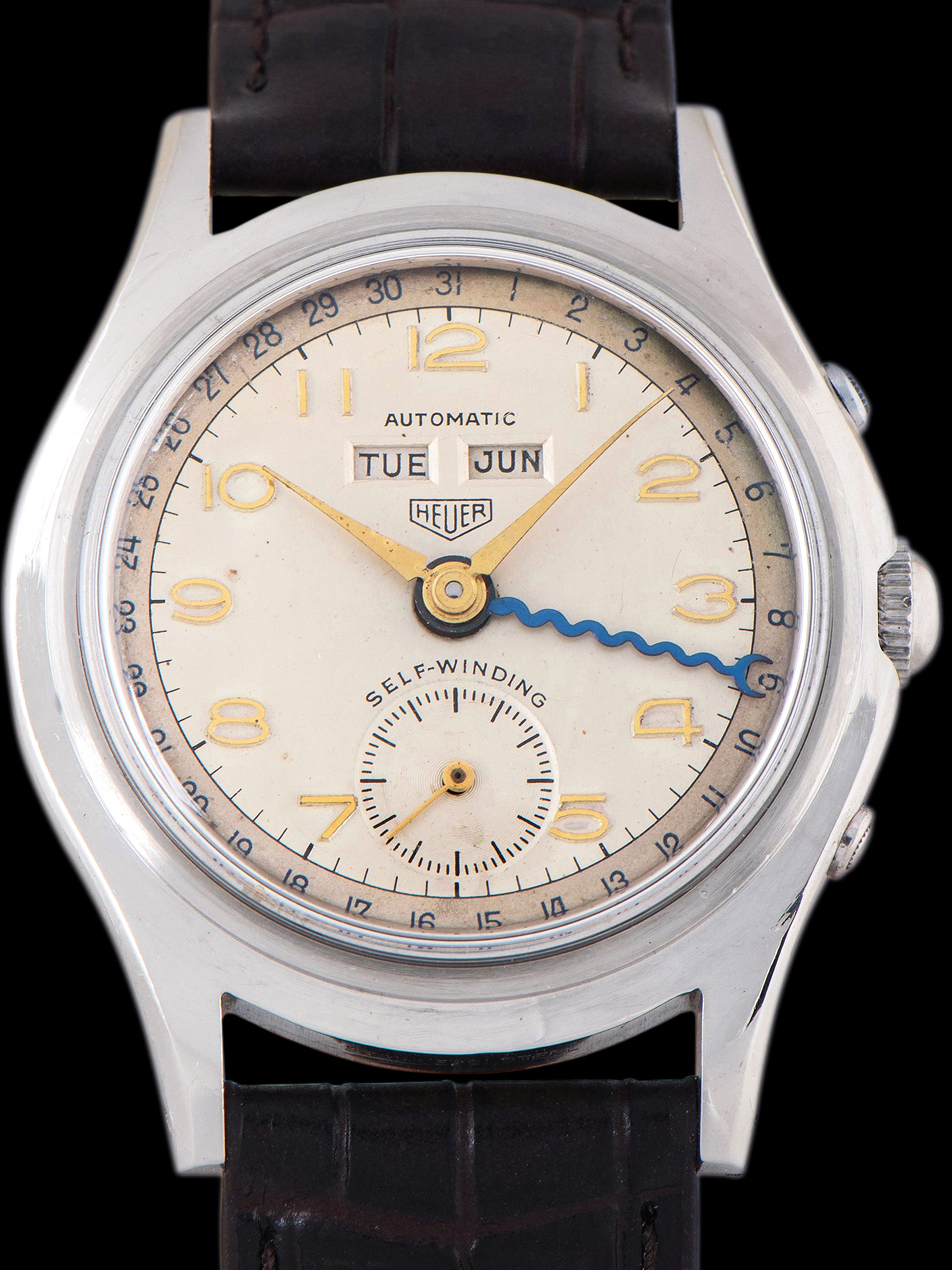 1950s Heuer Triple Calendar (Ref. 1806)