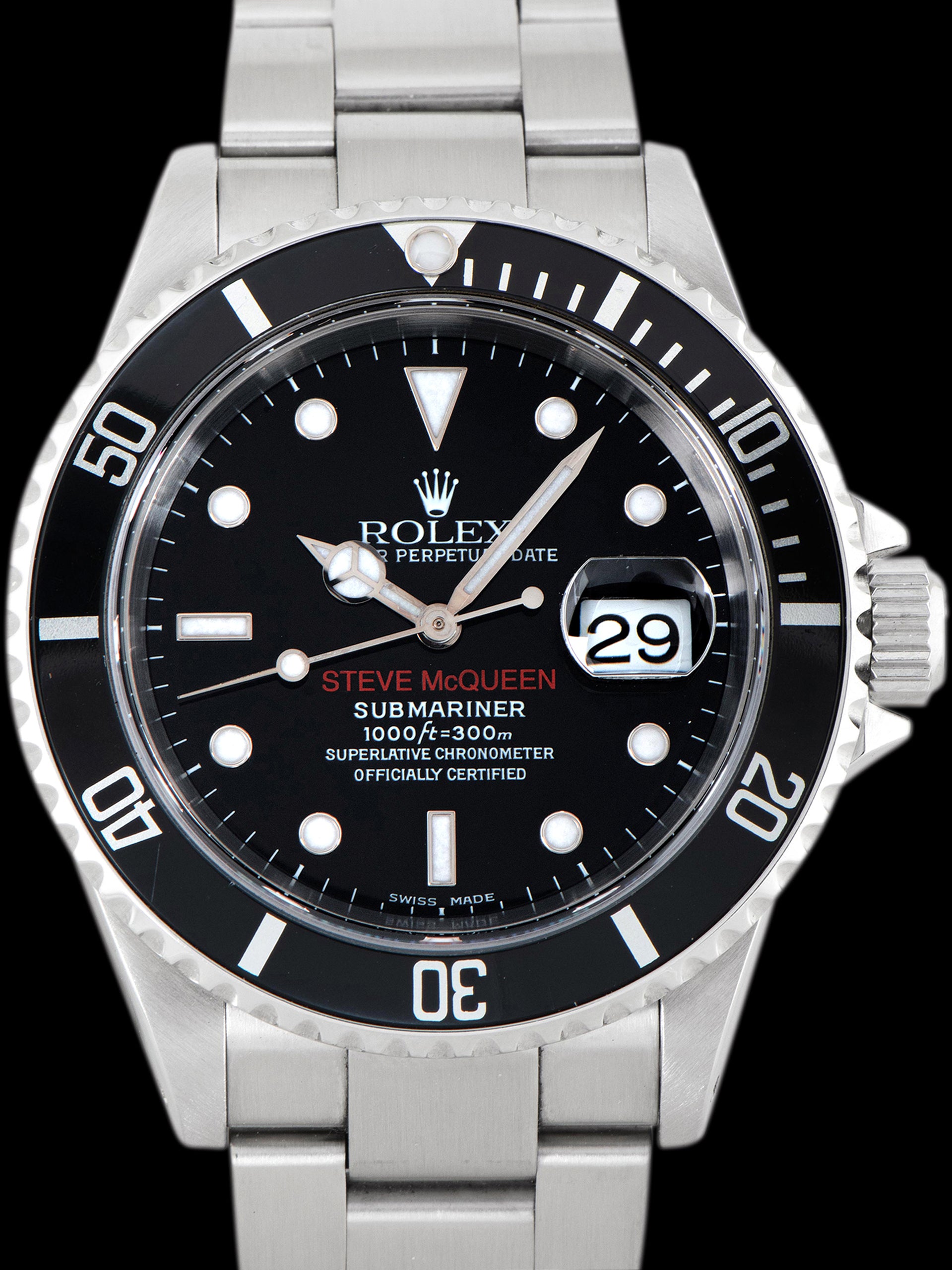 2000 Rolex Submariner (Ref. 16610) "Steve McQueen" - Real McCoy's Limited Edition