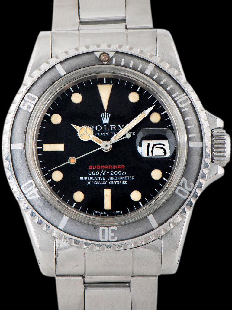 1973 Rolex Red Submariner (Ref. 1680) Mk. IV Dial