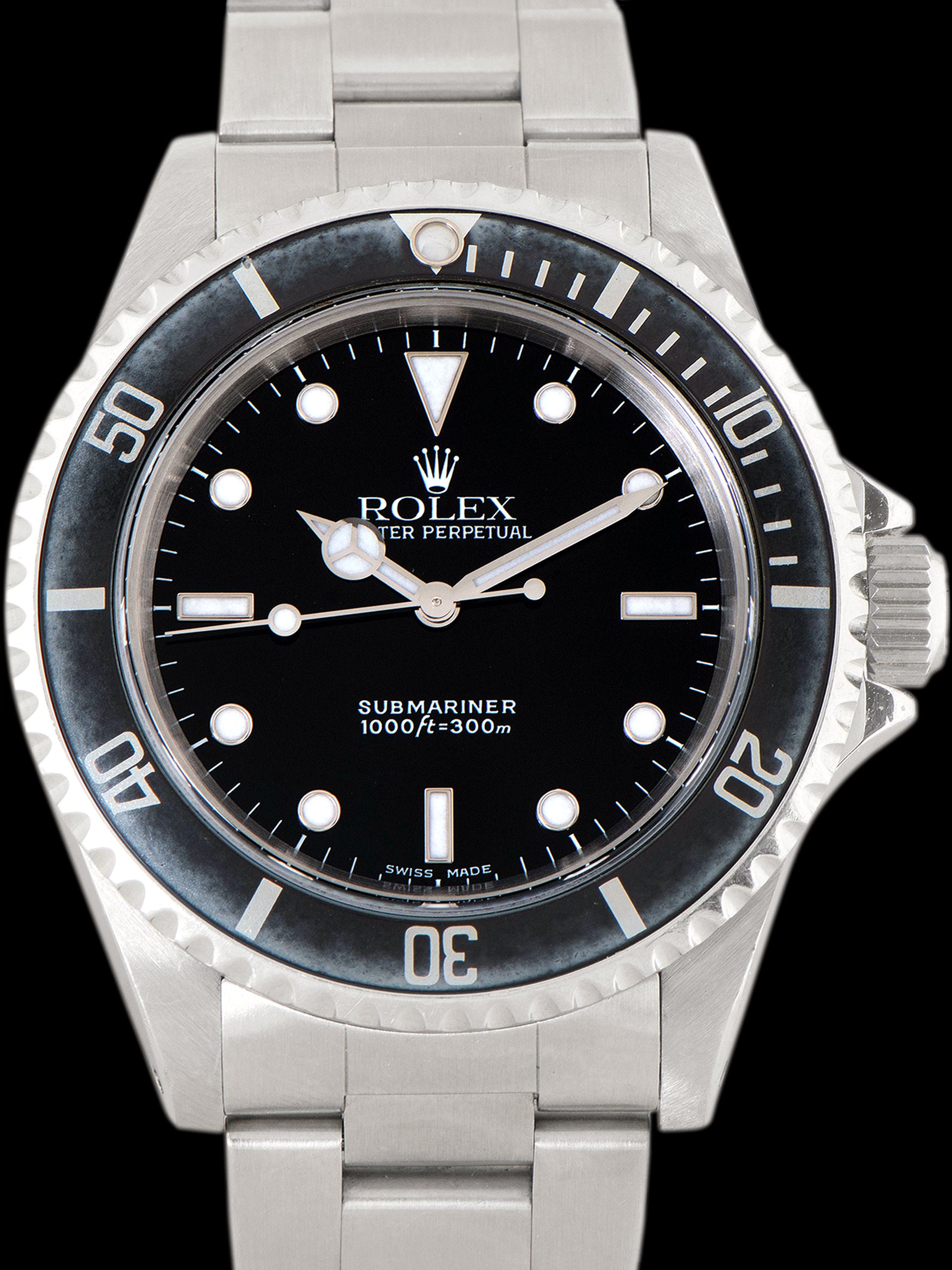 *Unpolished* 2000 Rolex Submariner (Ref. 14060) "P-Serial" W/ Box & Papers