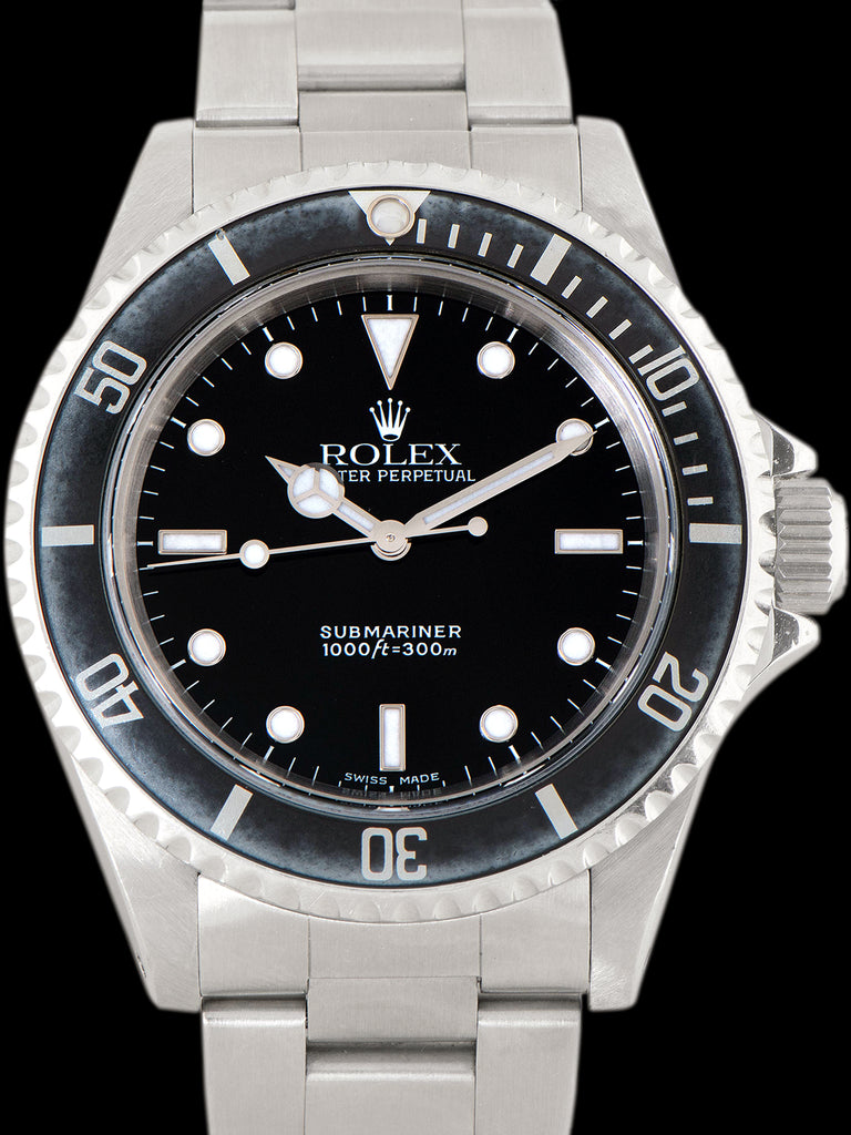 *Unpolished* 2000 Rolex Submariner (Ref. 14060) "P-Serial" W/ Box & Papers