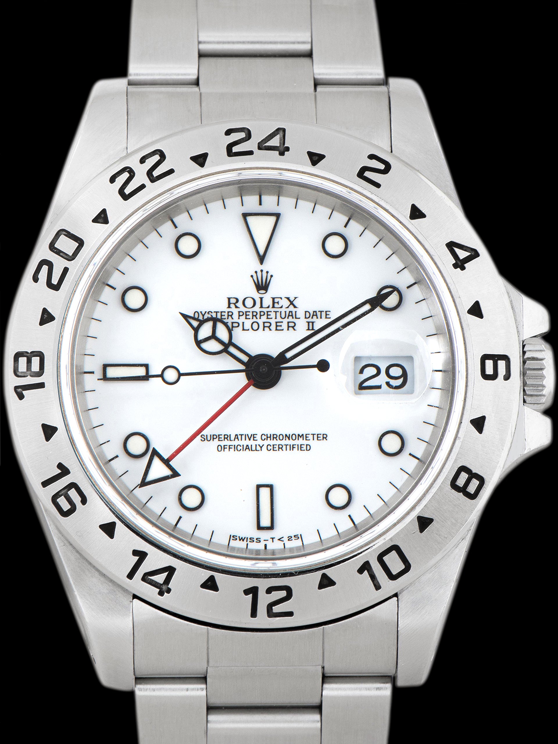 1997 Rolex Explorer II (Ref. 16570) Polar "Tritinova" Dial