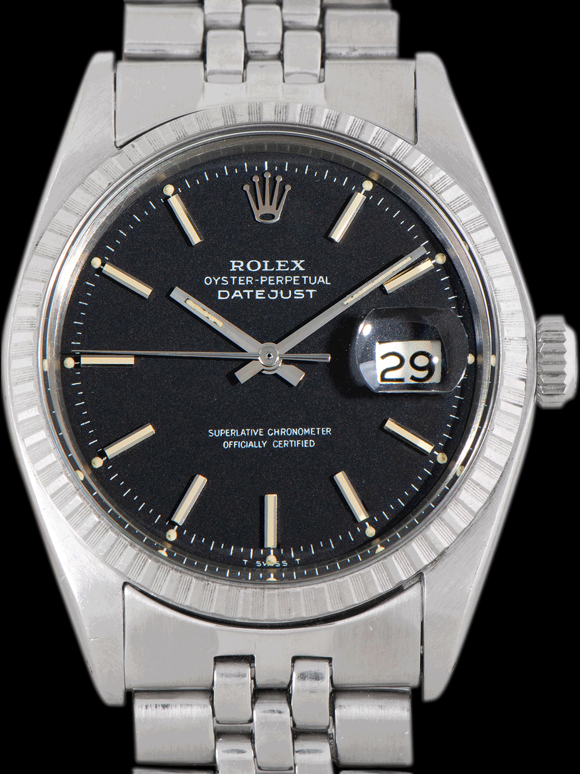 1968 Rolex Datejust (Ref. 1603) Black "Confetti" Dial