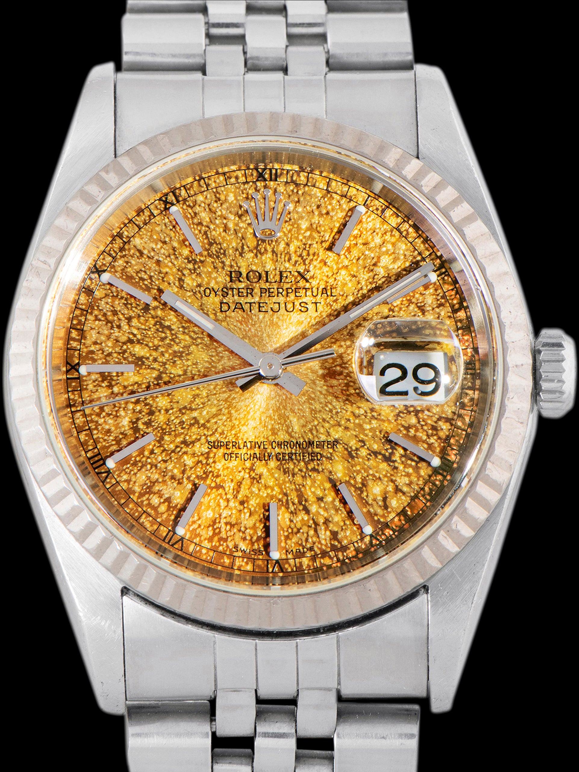 Tropical 2001 Rolex Datejust (Ref. 16234) "Supernova" Dial