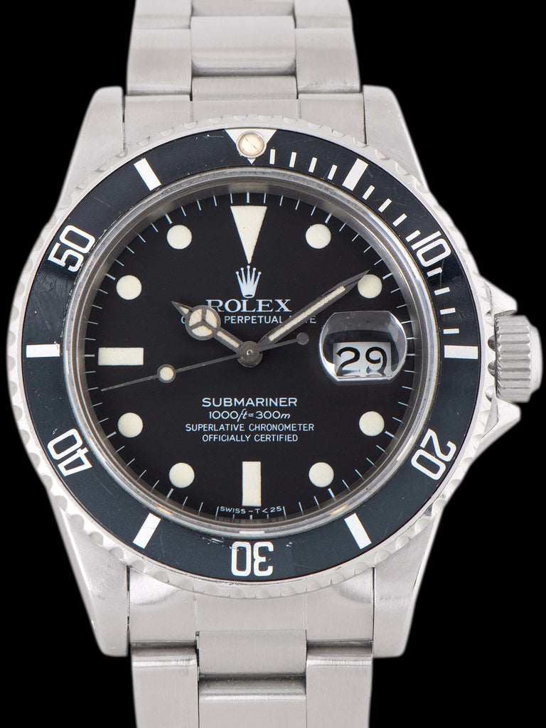 1982 Rolex Submariner (Ref. 16800) Matte Dial