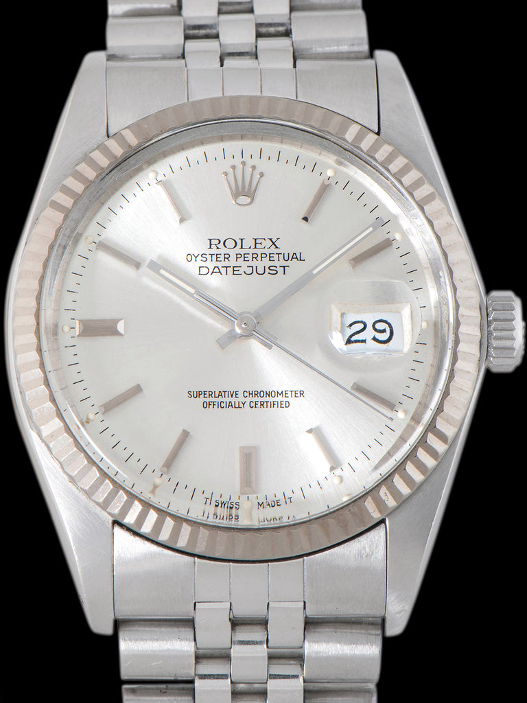 1986 Rolex Datejust (Ref. 16014) Silver Dial W/ Box & Papers
