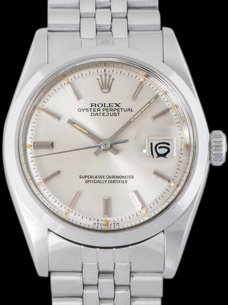 1975 Rolex Datejust (Ref. 1600) Silver "Sigma" Dial