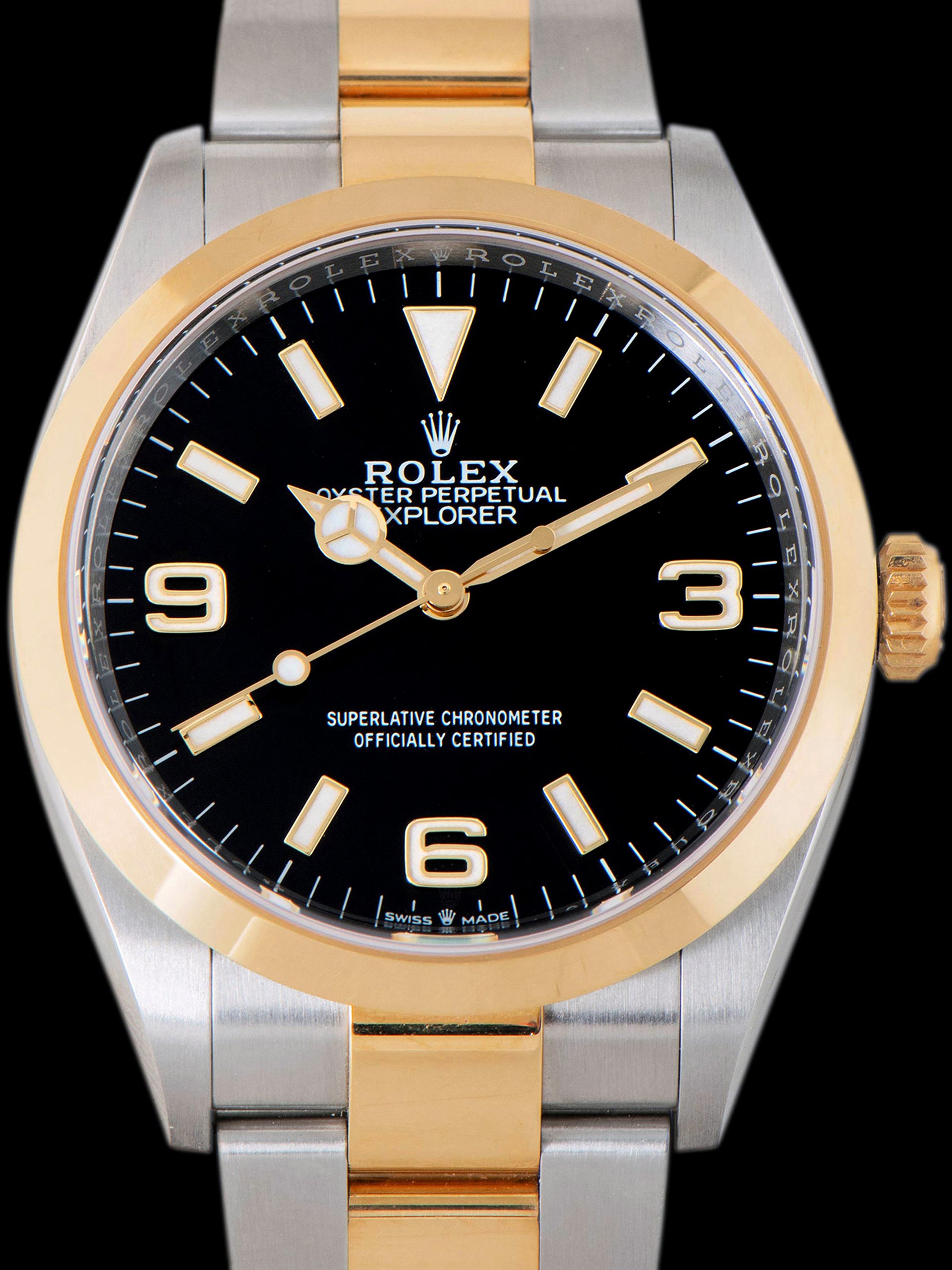 2025 Rolex Two-Tone Explorer I (Ref. 124273) W/ Full Set