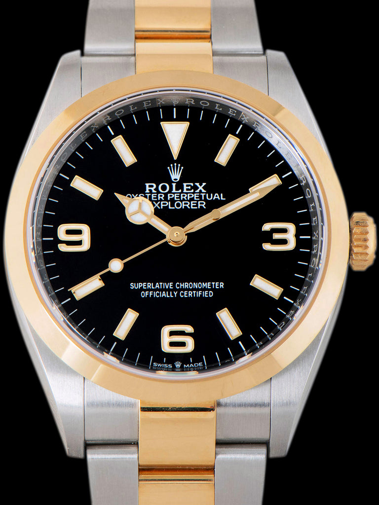 2025 Rolex Two-Tone Explorer I (Ref. 124273) W/ Full Set